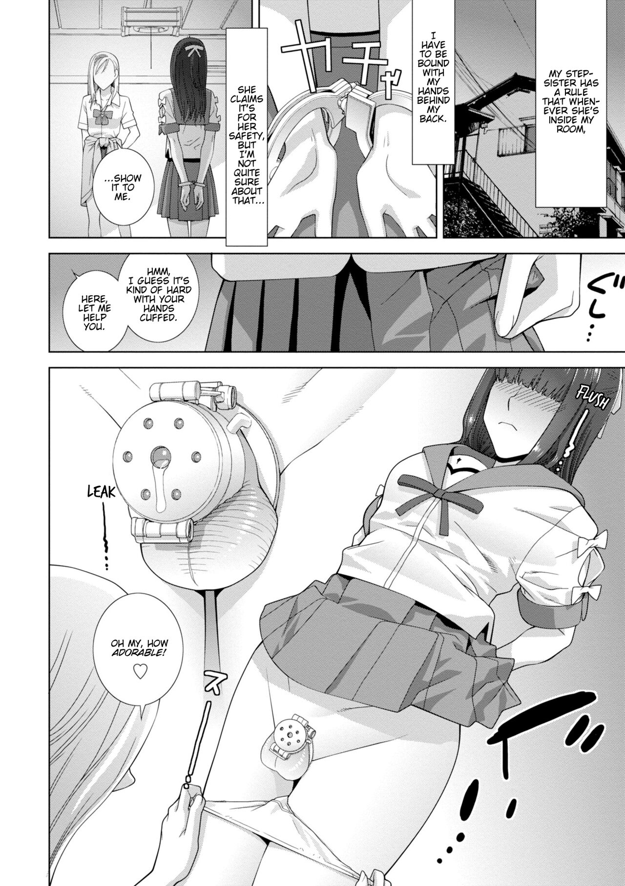 Stepbrother Forced To Crossdress and Raped by Stepsister - Chapter 4: My Step-sis Controls My Cock! - Imouto ni Okasareru Kyousei Josou Ani page 8