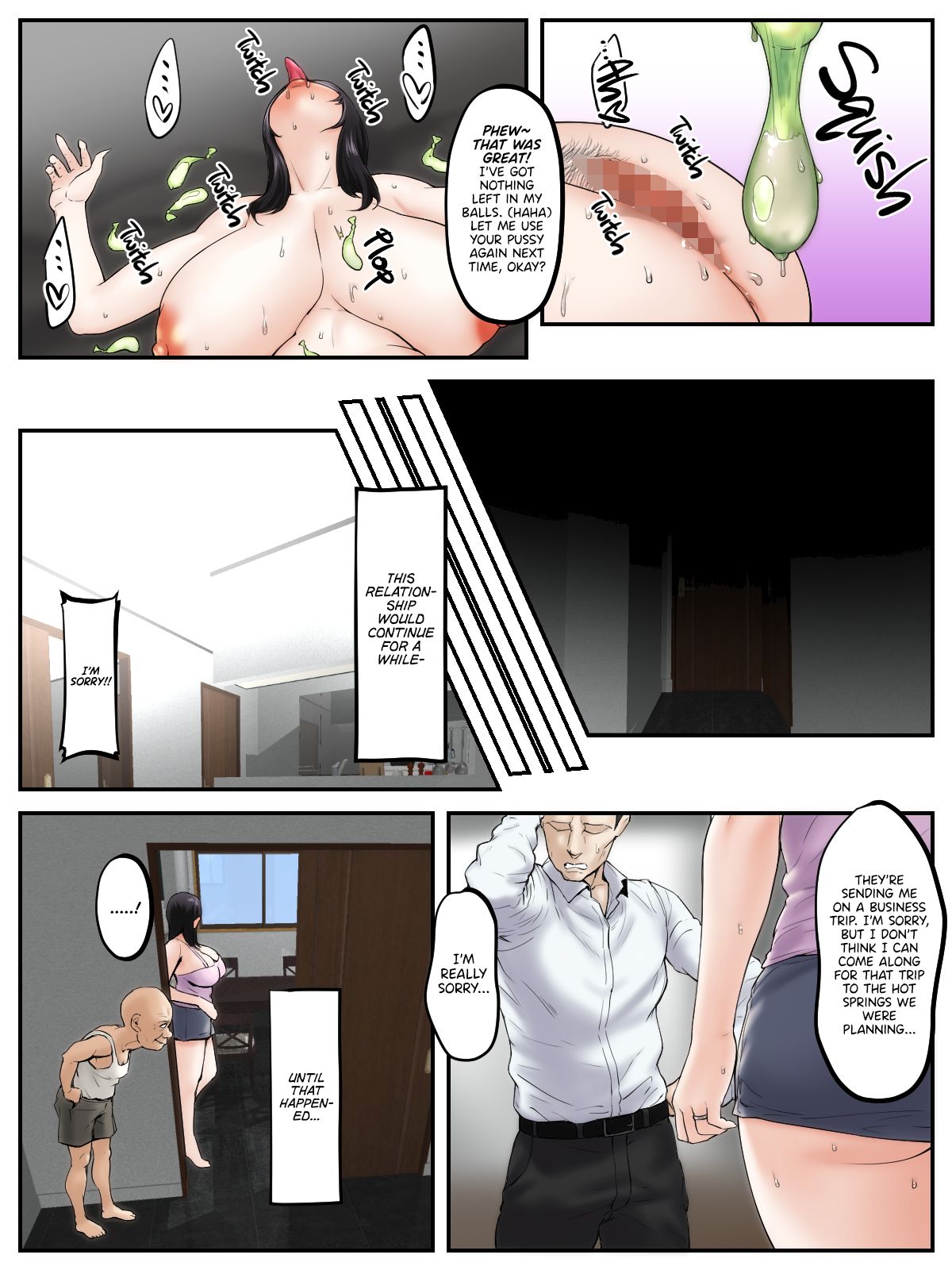 Stepfather Netorare ~Introducing Makie, the Huge-titted Wife with the Hidden eyes~ page 24