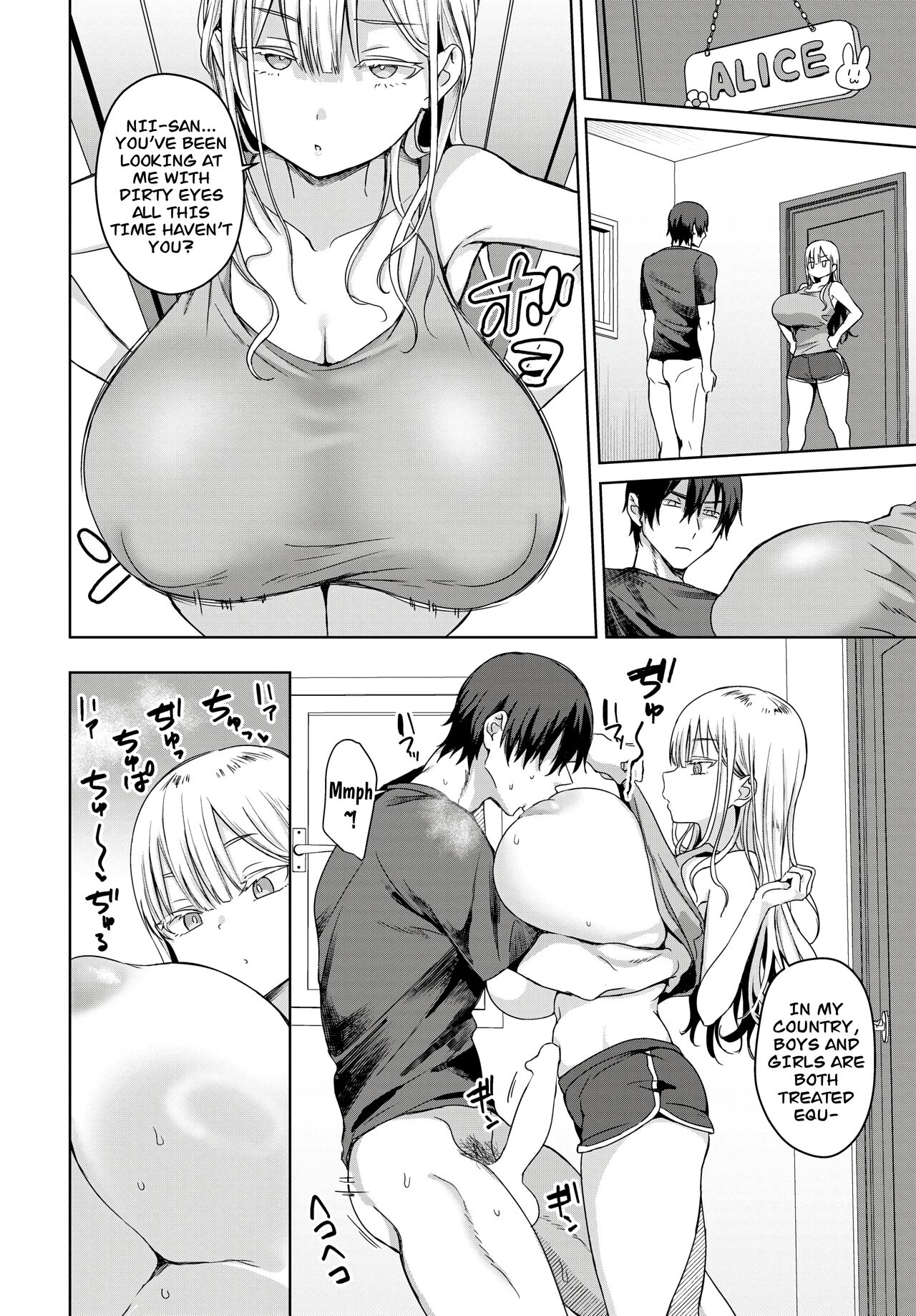 StepSister with Huge Tits, Charge! page 10