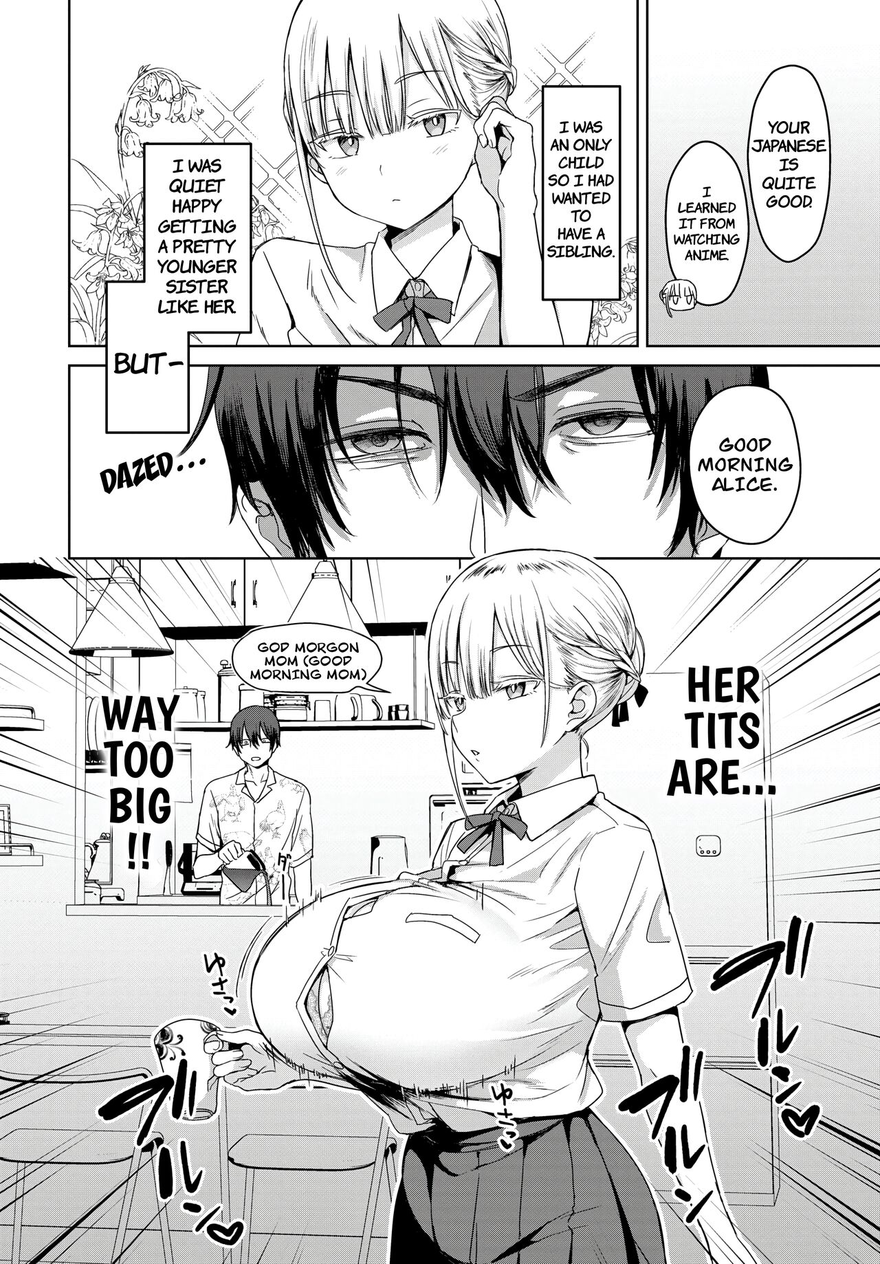 StepSister with Huge Tits, Charge! page 2