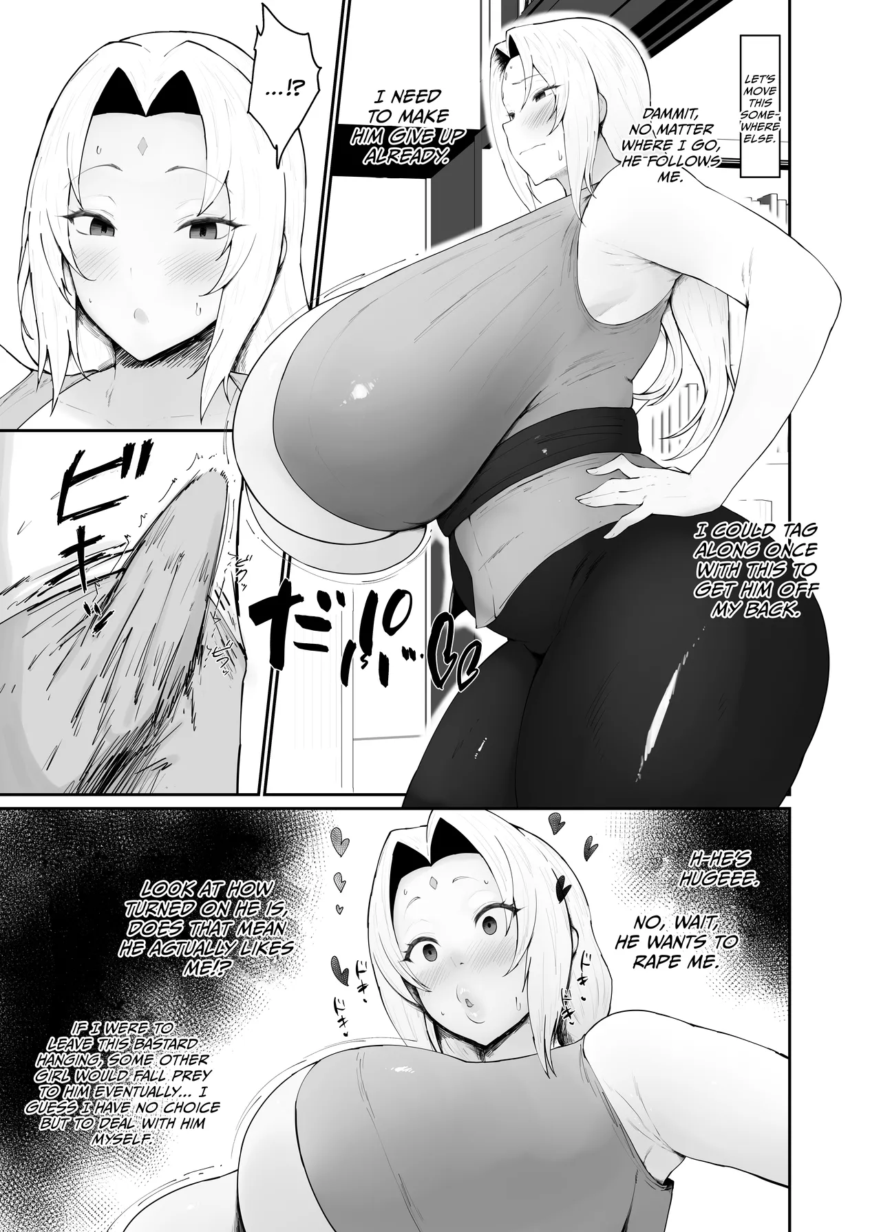 Story About getting Wrung Dry By An Easy Kunoichi page 7