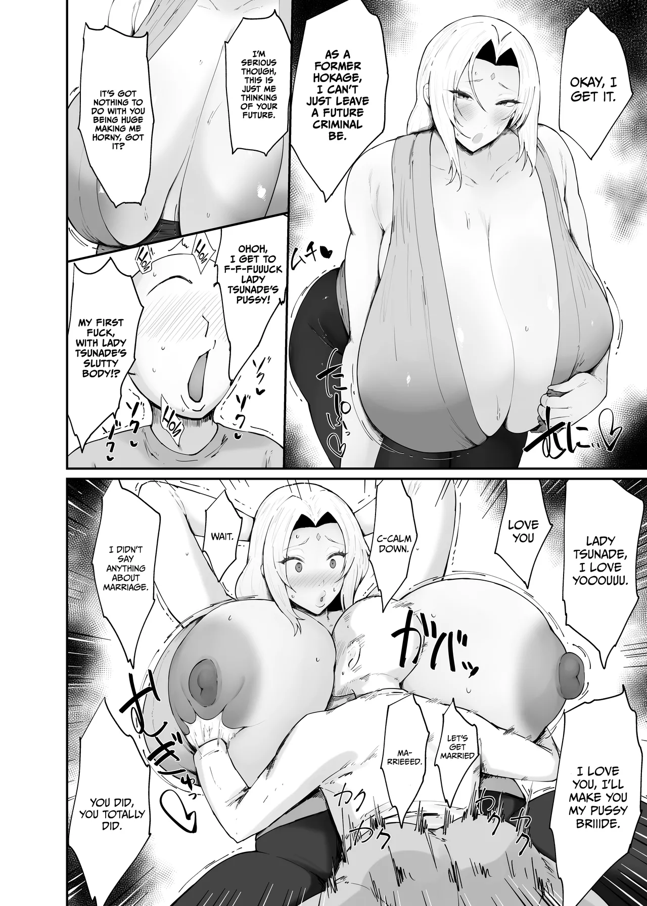 Story About getting Wrung Dry By An Easy Kunoichi page 8
