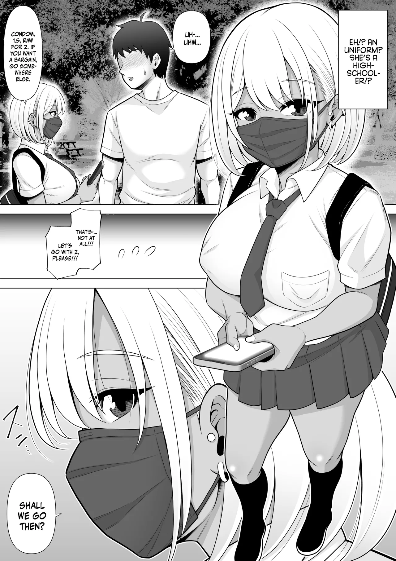 Story About How I Hired And Creampied A Black Gal From A Famed Standing Girl Park page 6