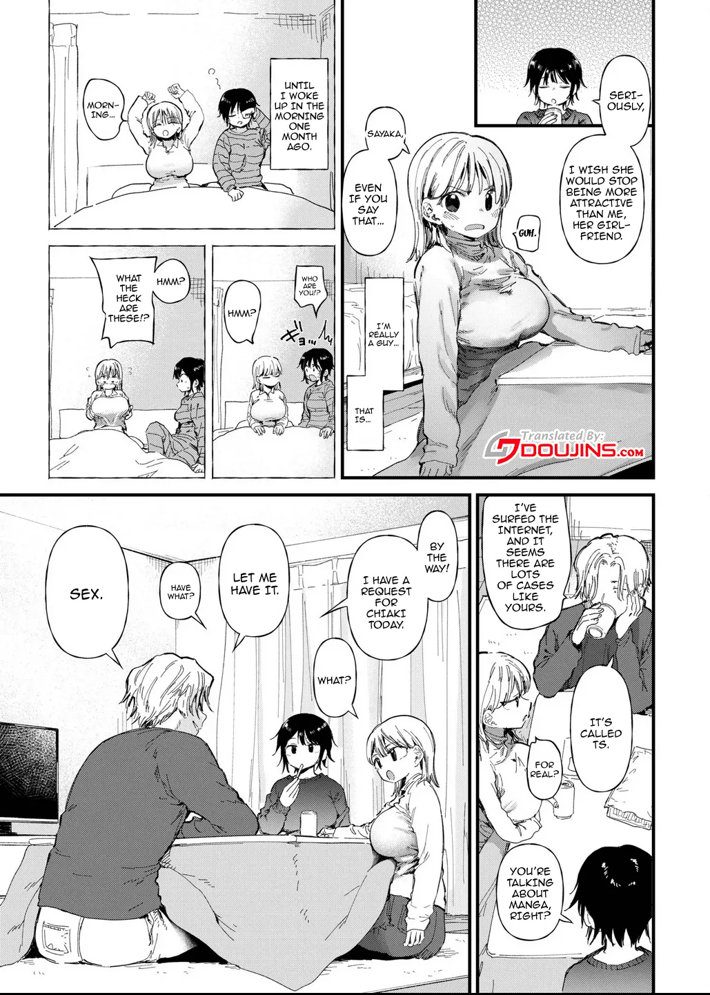 Story Of How When I Changed Genders, My Friend Fucked Me And My Girlfriend Got NTR'd First Part page 5