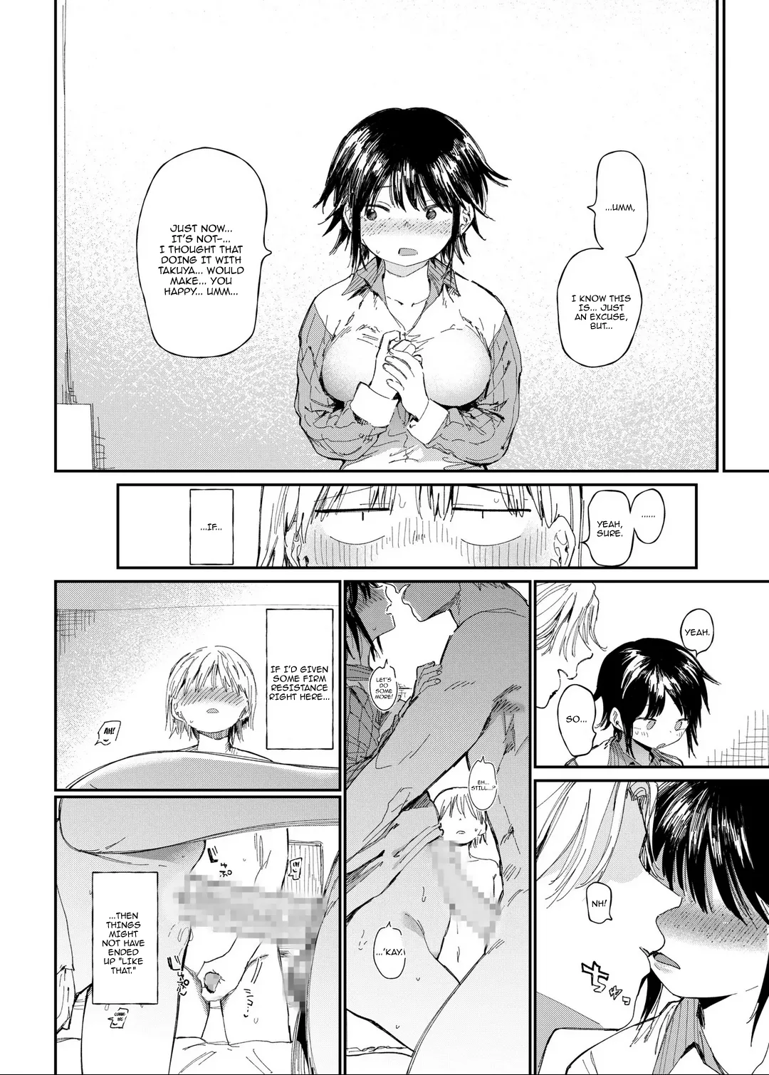 Story of How When I Changed Genders, My Friend Fucked Me and My Girlfriend Got NTR'd Second Part page 26