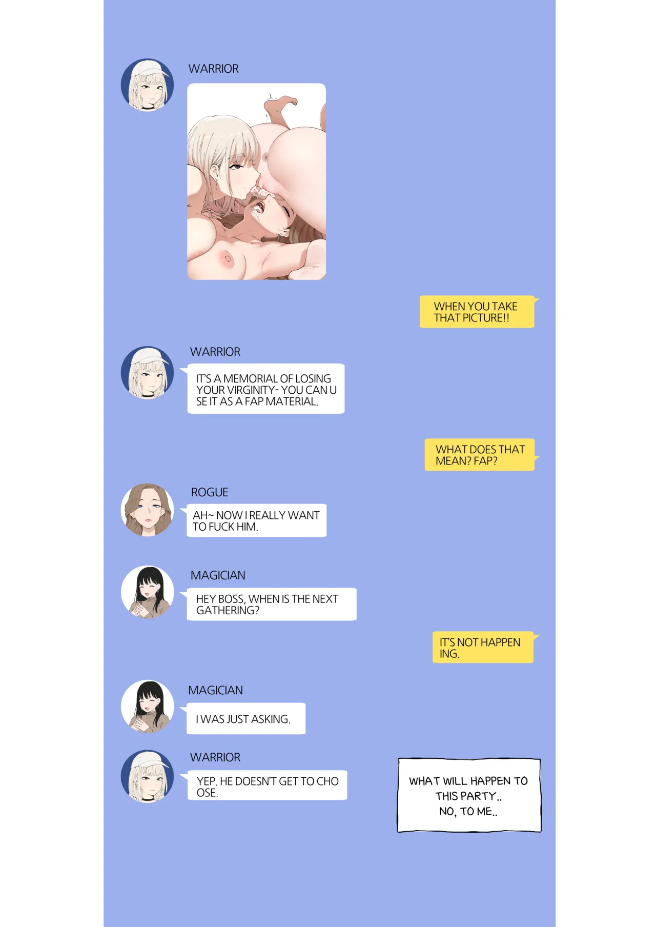Story of when I went to GAMER'S GATHERING and I WAS THE ONLY MAN there page 26