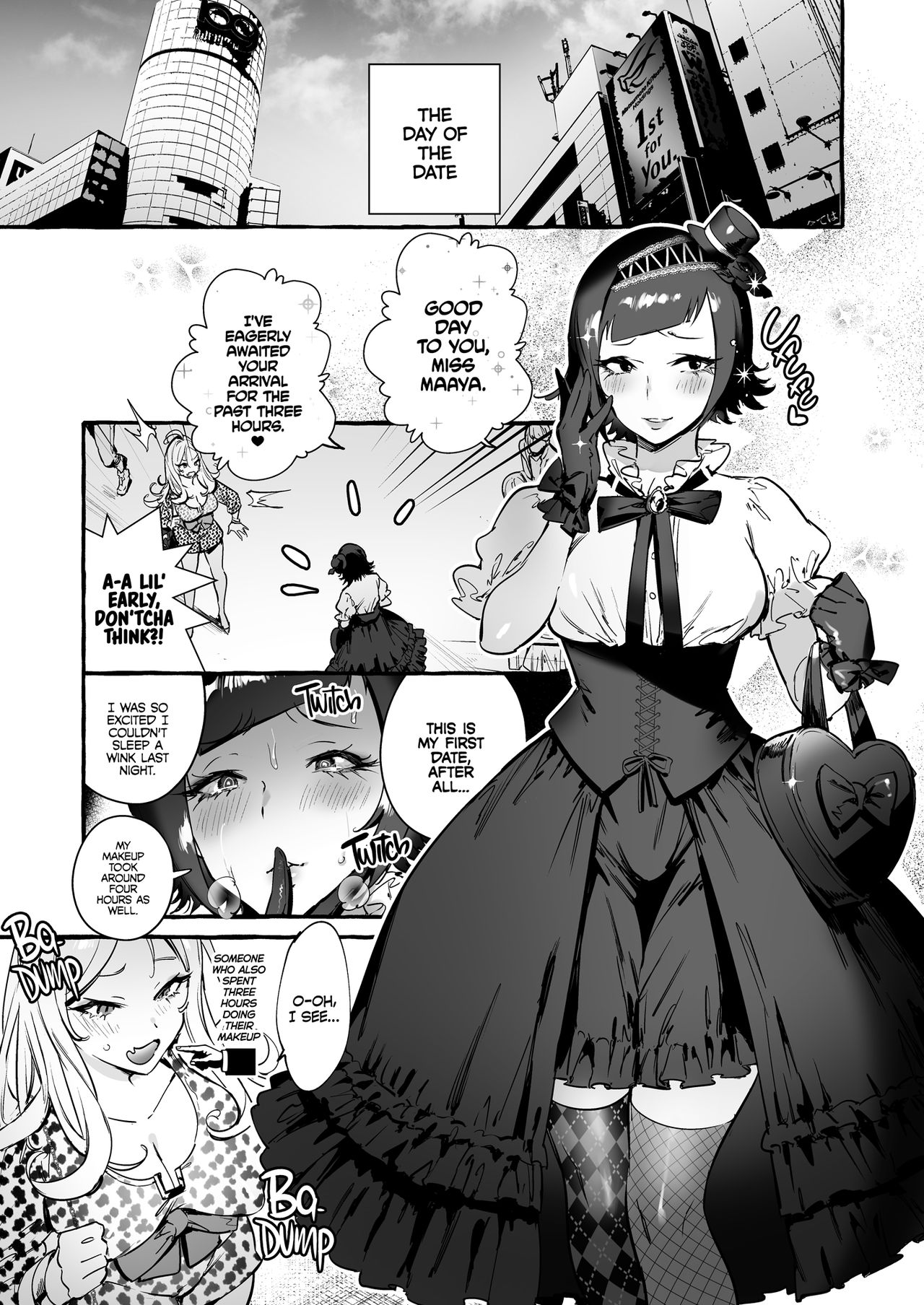 Straight Girl Meets Futa: The First Date page 11