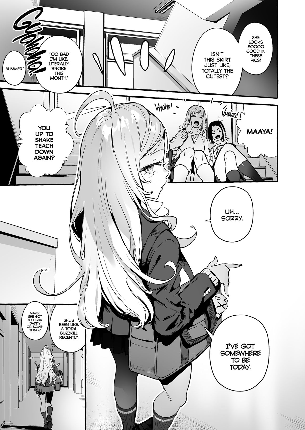 Straight Girl Meets Futa: The First Date page 3