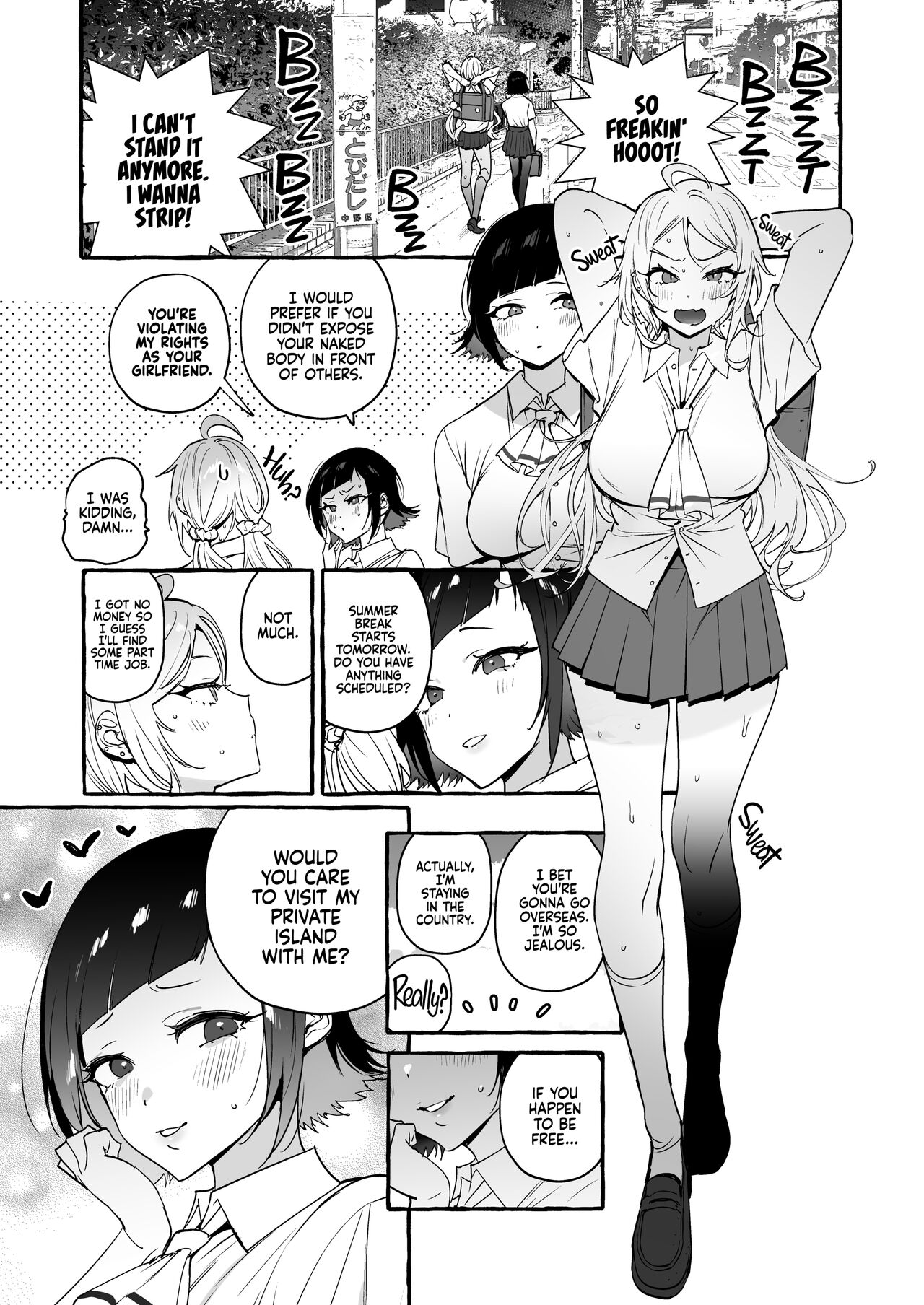 Straight Girl Meets Futa: Vacation Arc page 2
