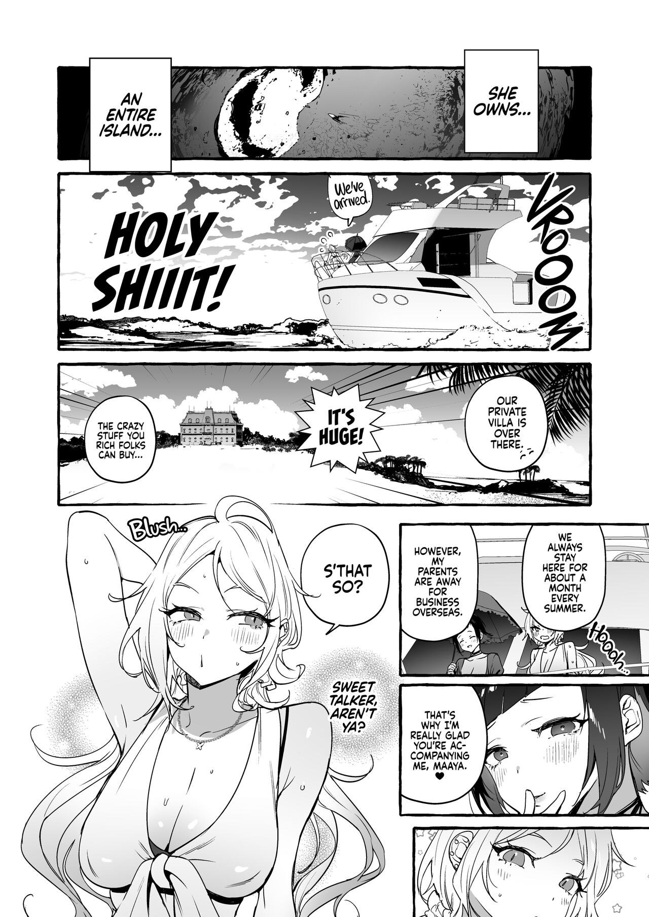 Straight Girl Meets Futa: Vacation Arc page 3