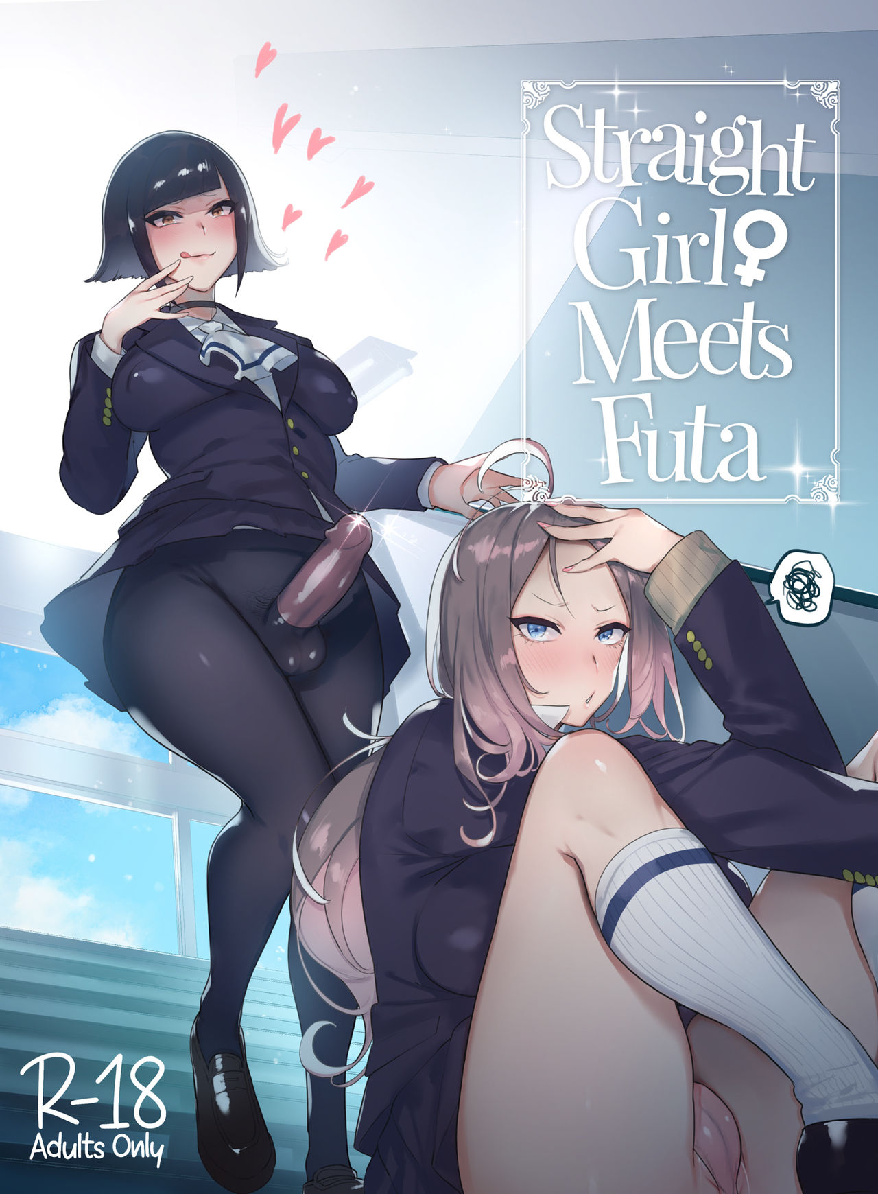 Straight Girl Meets Futa page 1