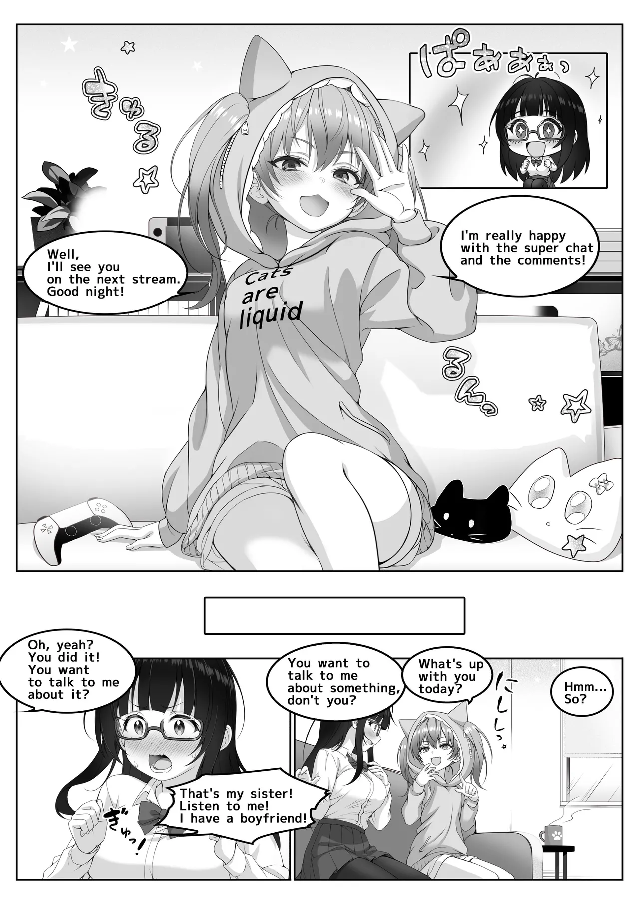 Streamer ‐ Neat and Clean, She can't Stand the Pleasure. page 8