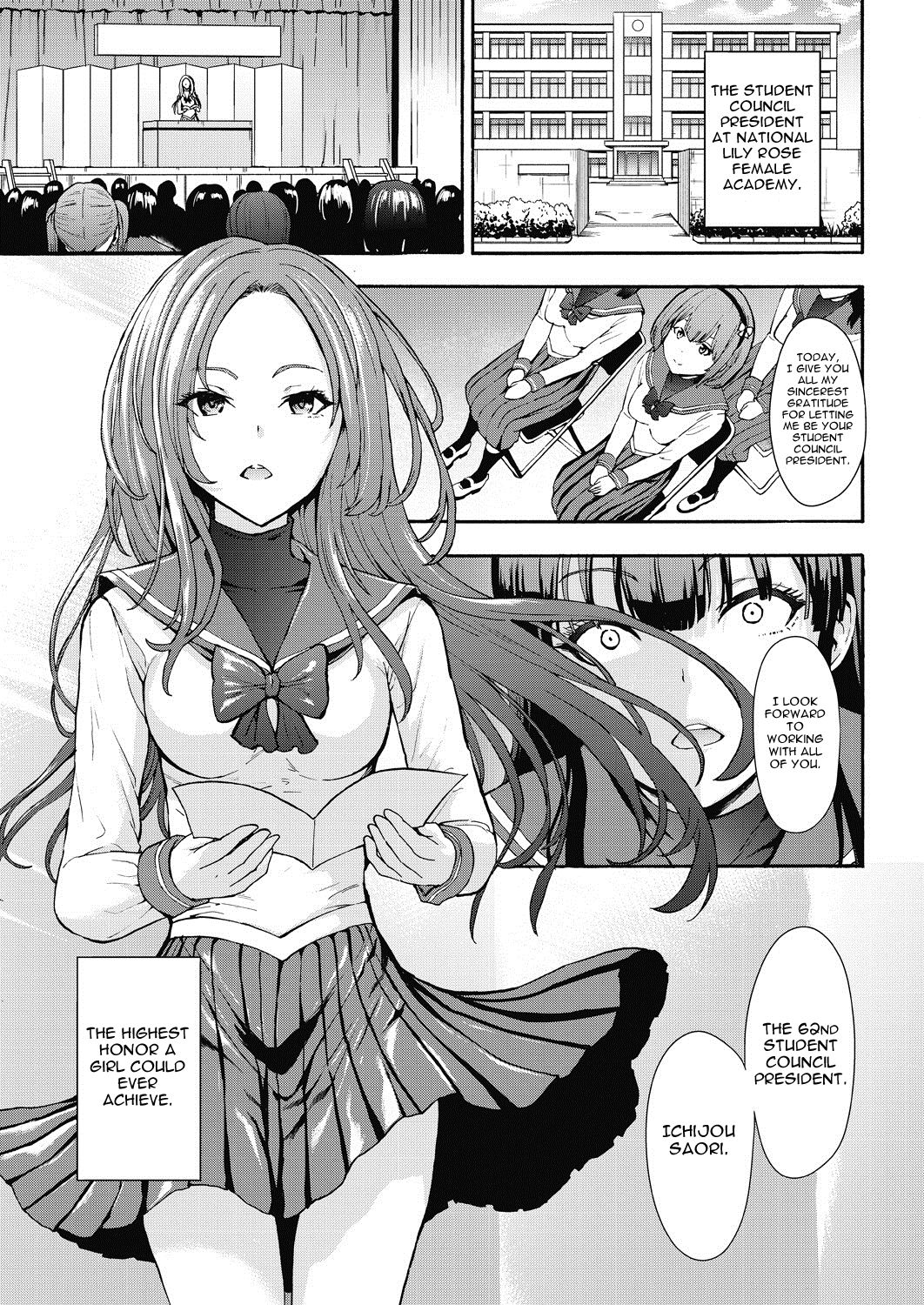 Student Council President The Dark Side Ch. 1 page 1