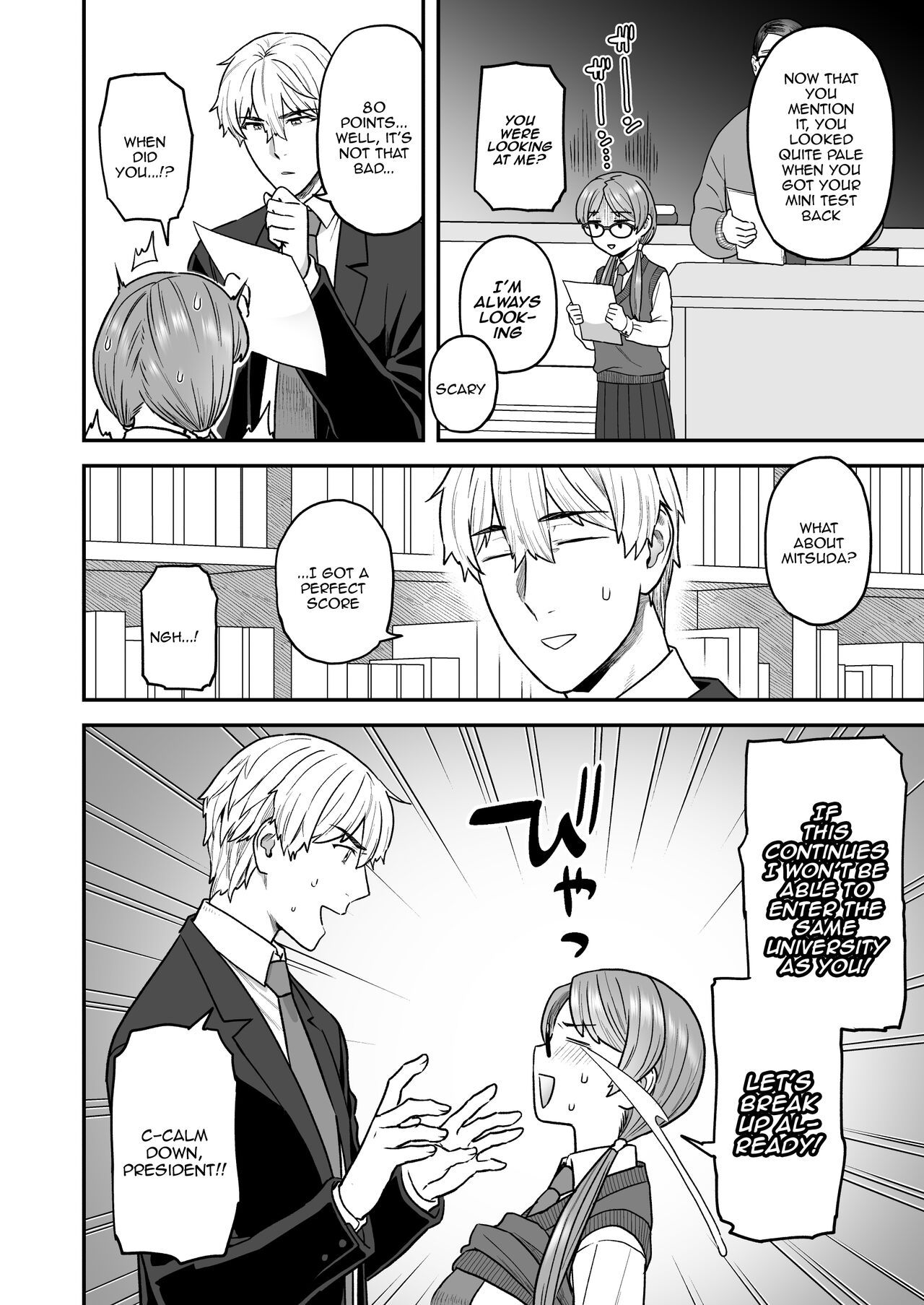 Study Meetup Between Mitsuda-kun And The Class President page 7