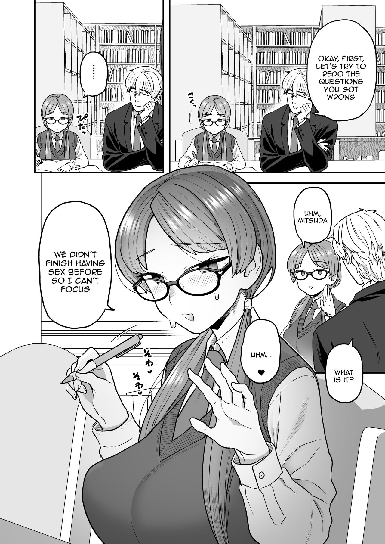 Study Meetup Between Mitsuda-kun And The Class President page 9