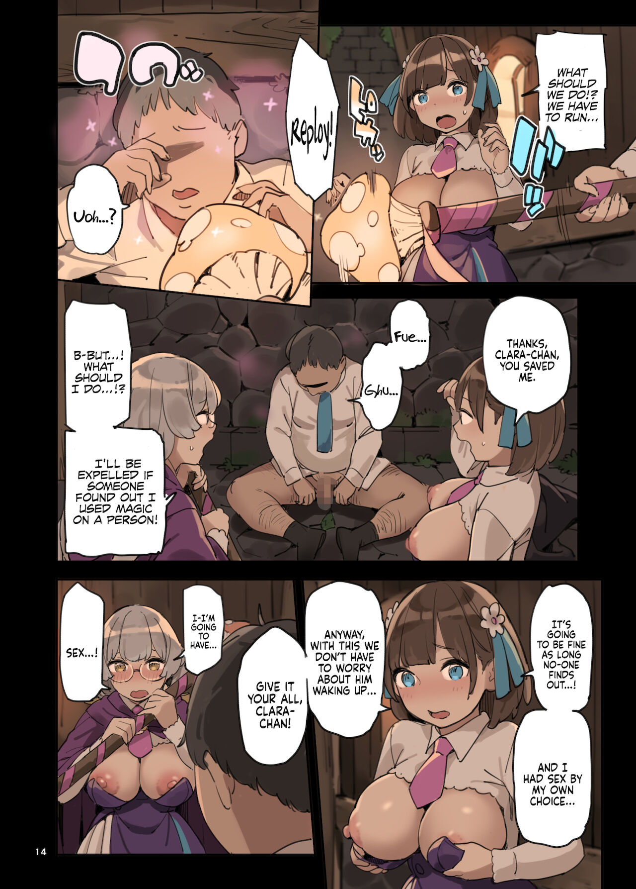 Studying Sex with Magic! page 14