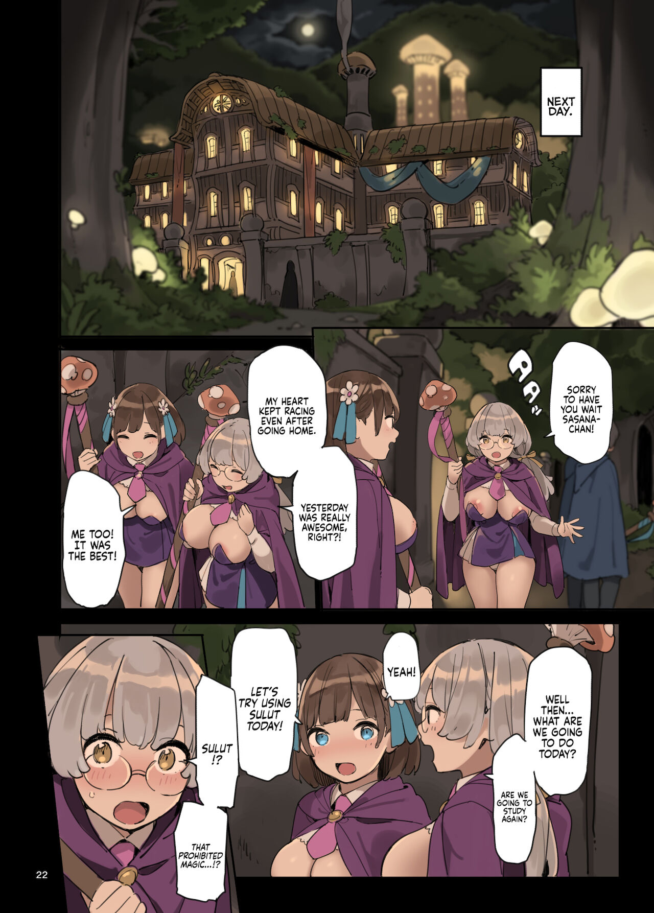 Studying Sex with Magic! page 22