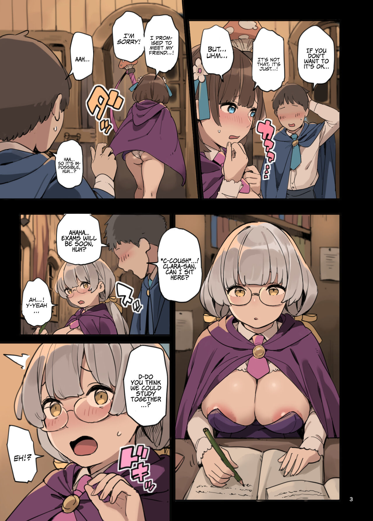 Studying Sex with Magic! page 3