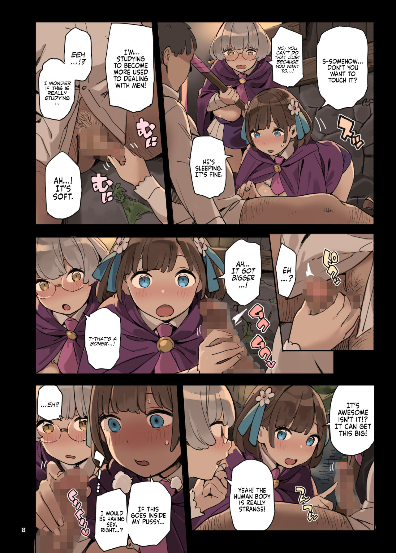 Studying Sex with Magic! page 8