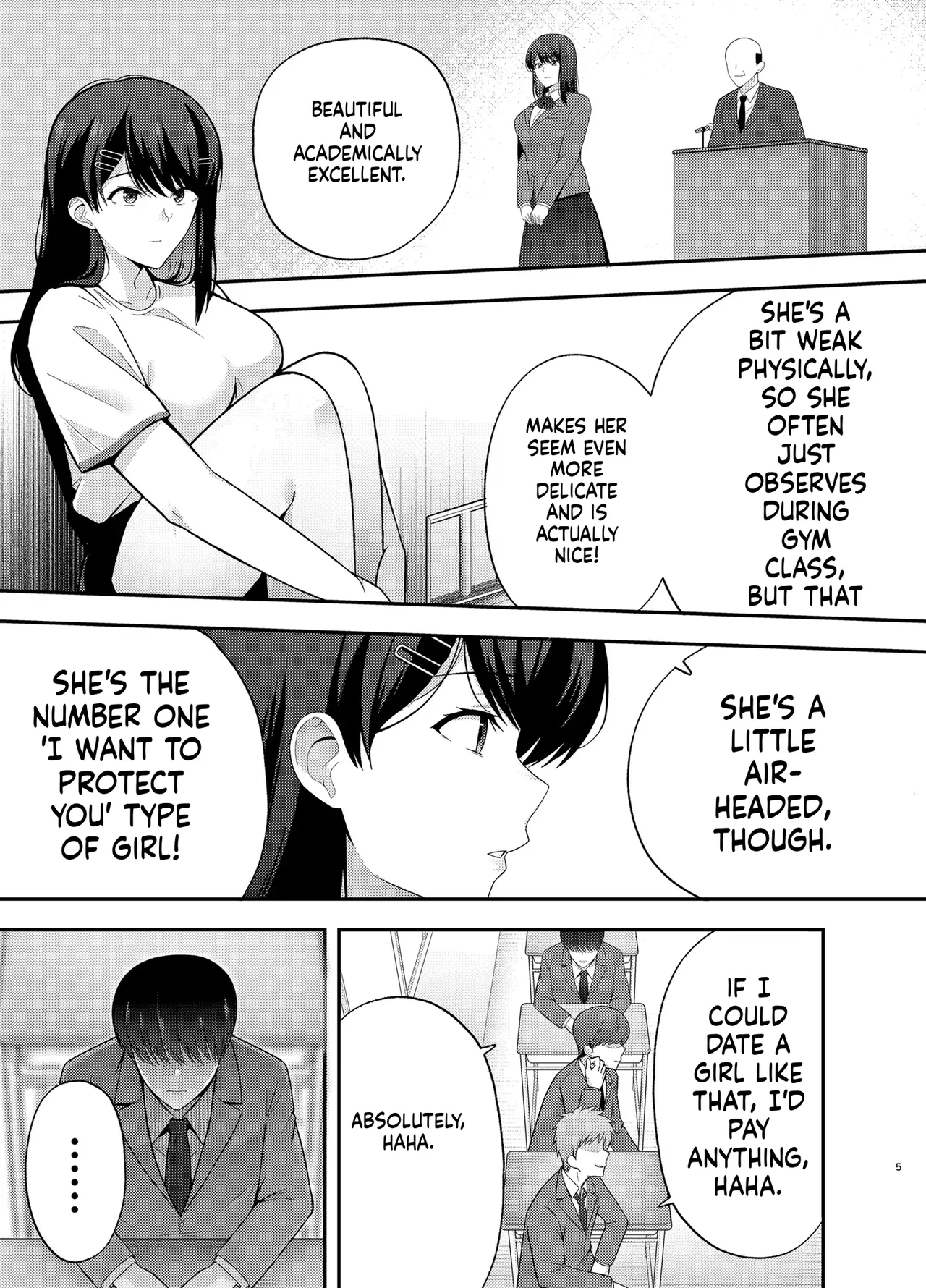 Submission Classroom 1: Brainwashing Gas Lets Me Do Whatever I Want to My Classmates page 4