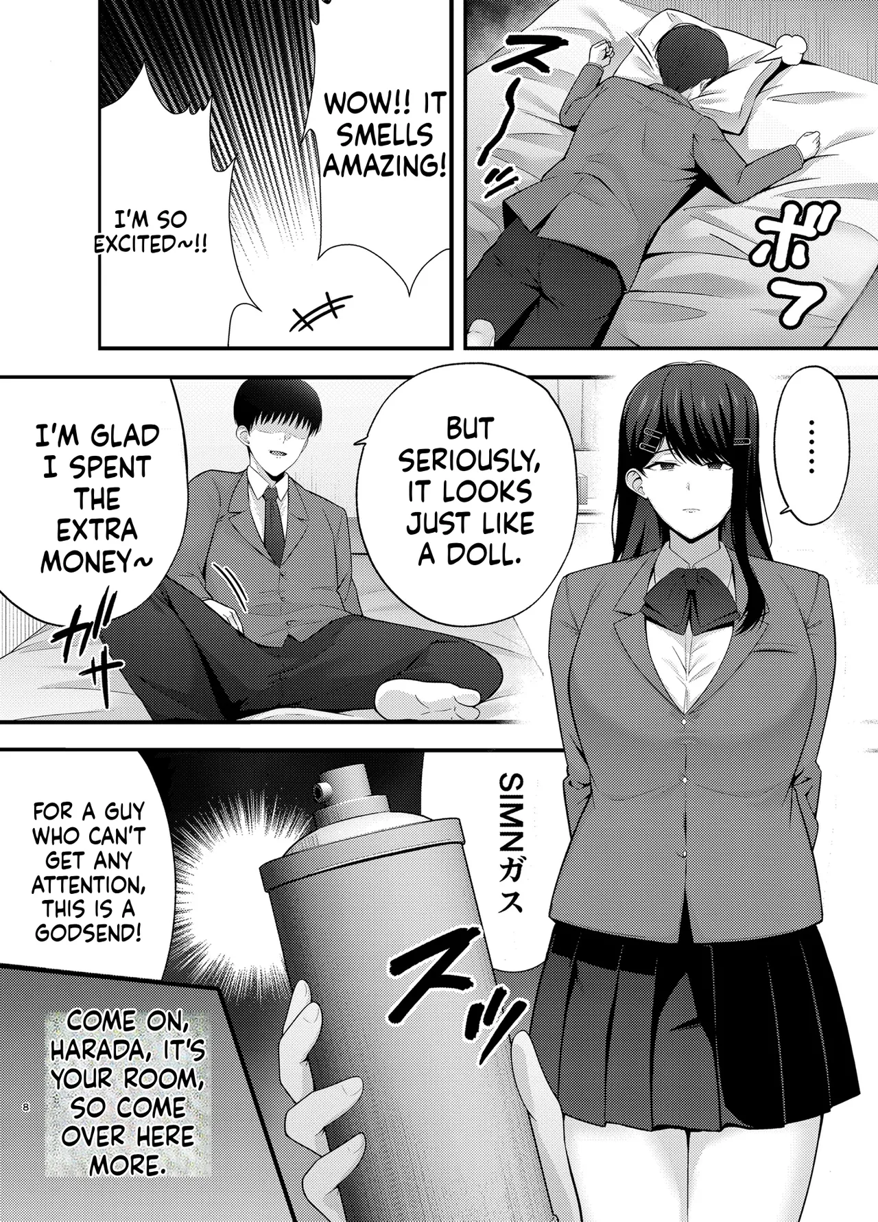 Submission Classroom 1: Brainwashing Gas Lets Me Do Whatever I Want to My Classmates page 7
