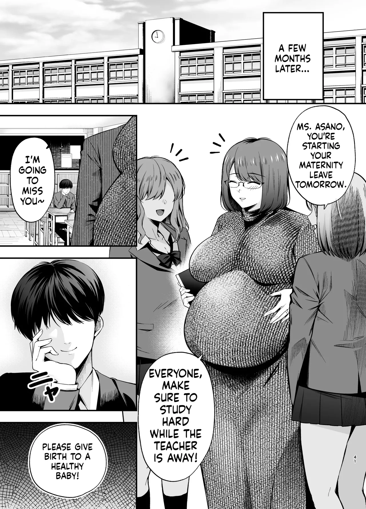 Submission Classroom 3: Do Whatever You Want to Your Classmates with Aphrodisiac Gas page 40