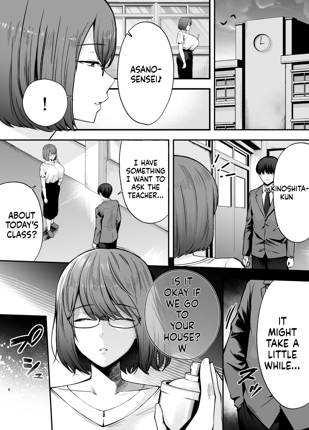 Submission Classroom 3: Do Whatever You Want to Your Classmates with Aphrodisiac Gas page 5
