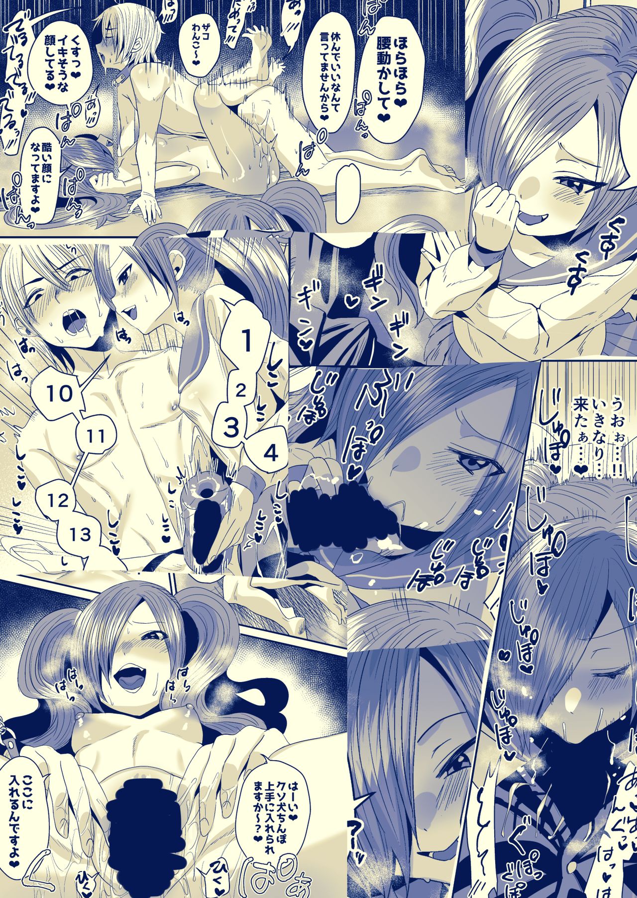 Submission! Loser senpai gets trained! page 29