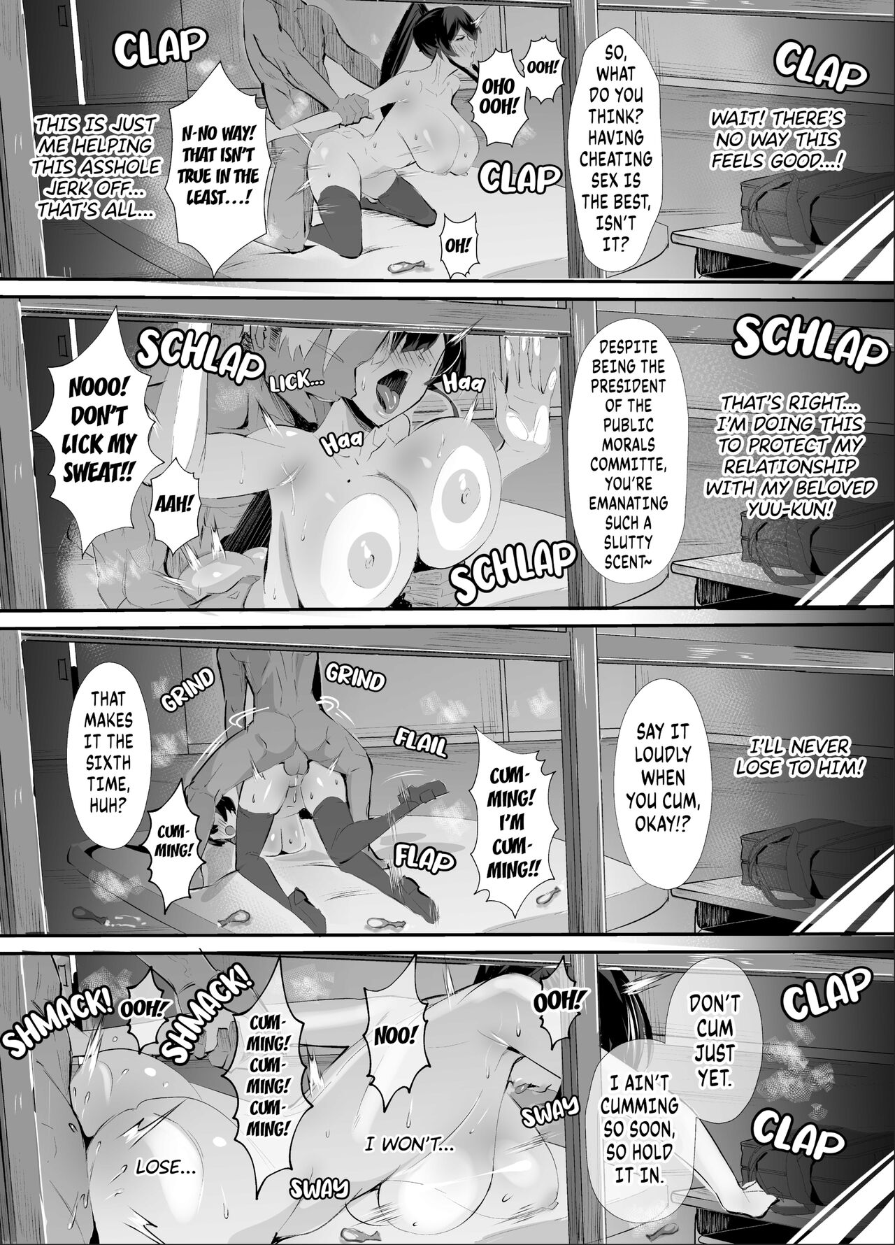 Submission ~the President of the Public Morals Committee is Blackmailed and Forced to Cheat...~ page 29