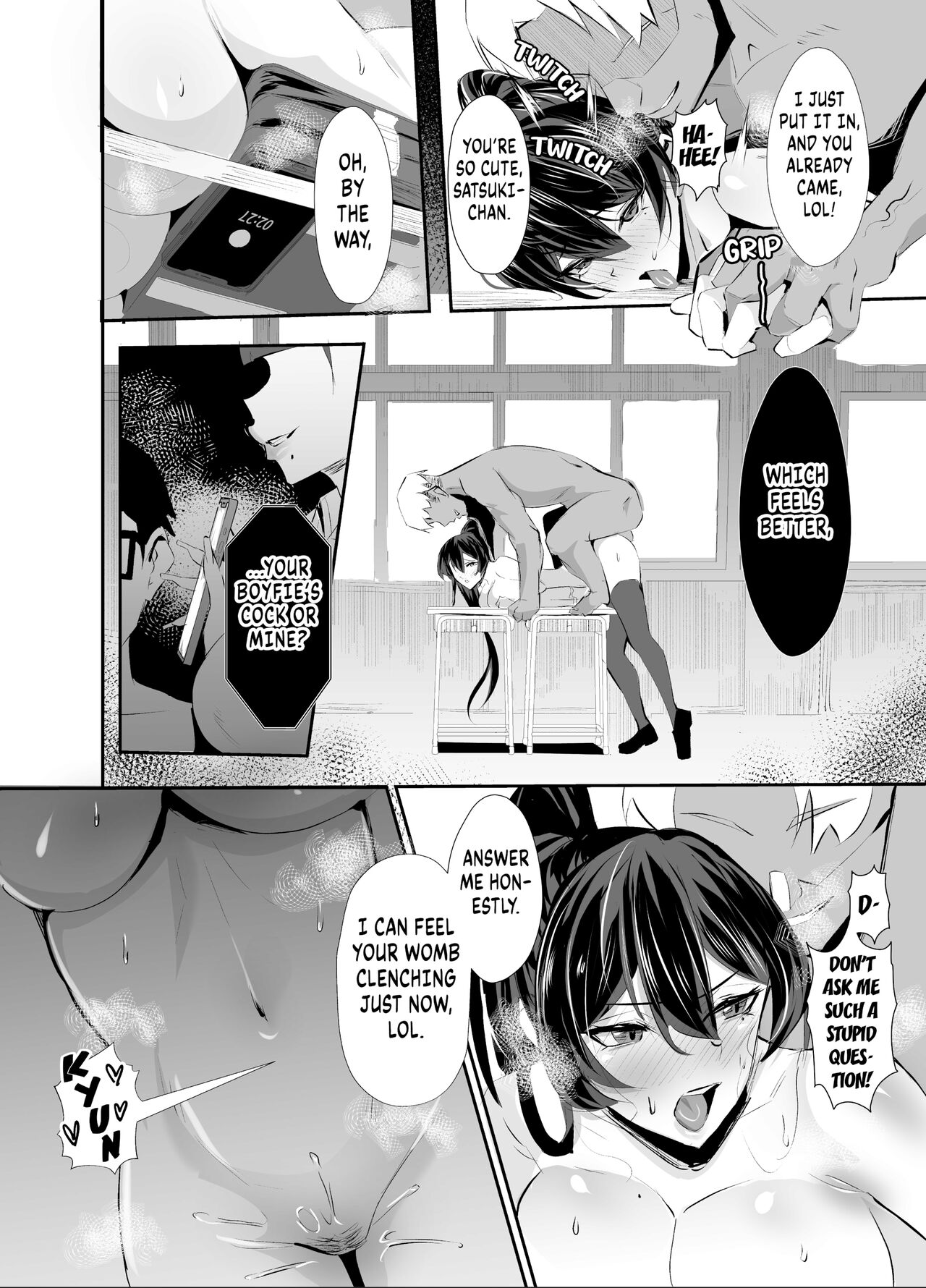 Submission ~the President of the Public Morals Committee is Blackmailed and Forced to Cheat...~ page 34