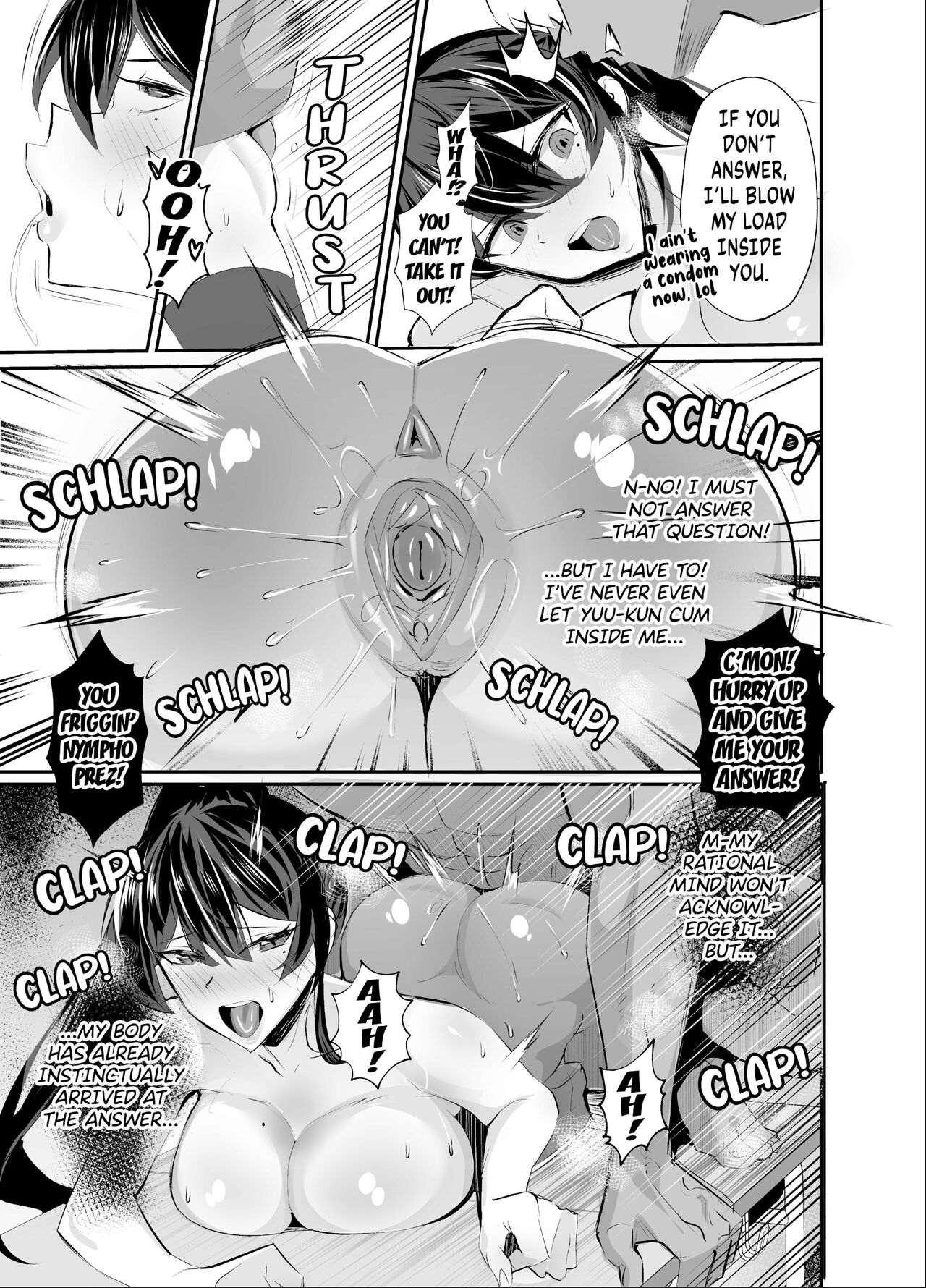 Submission ~the President of the Public Morals Committee is Blackmailed and Forced to Cheat...~ page 35