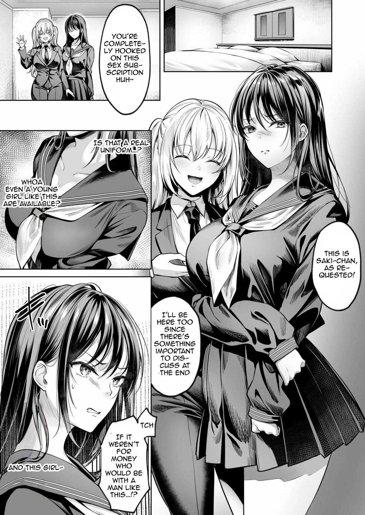 Subsc Girl ~Wakeari Bishoujo Okashi Shimasu~ page 11