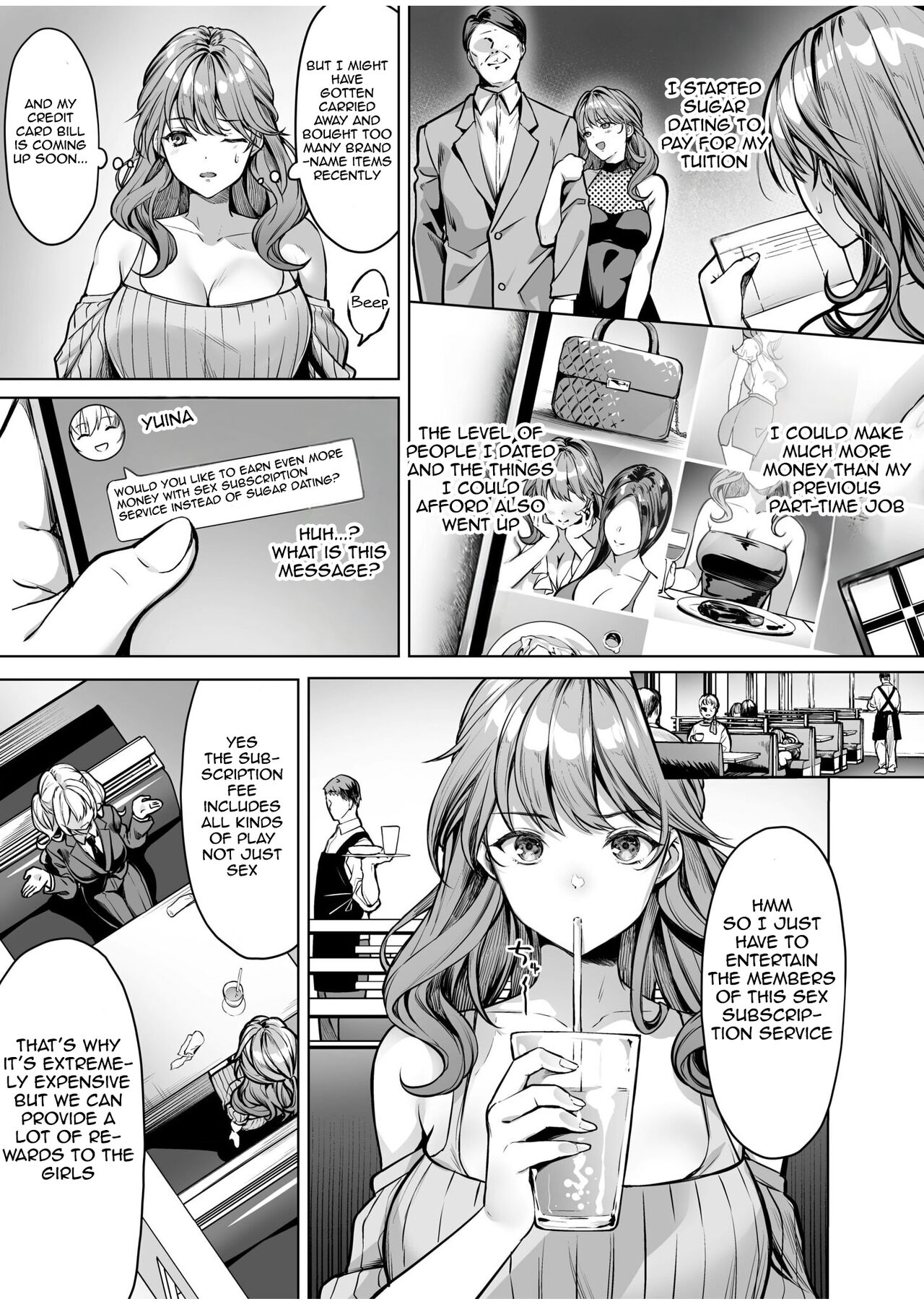 Subsc Girl ~Wakeari Bishoujo Okashi Shimasu~ page 32