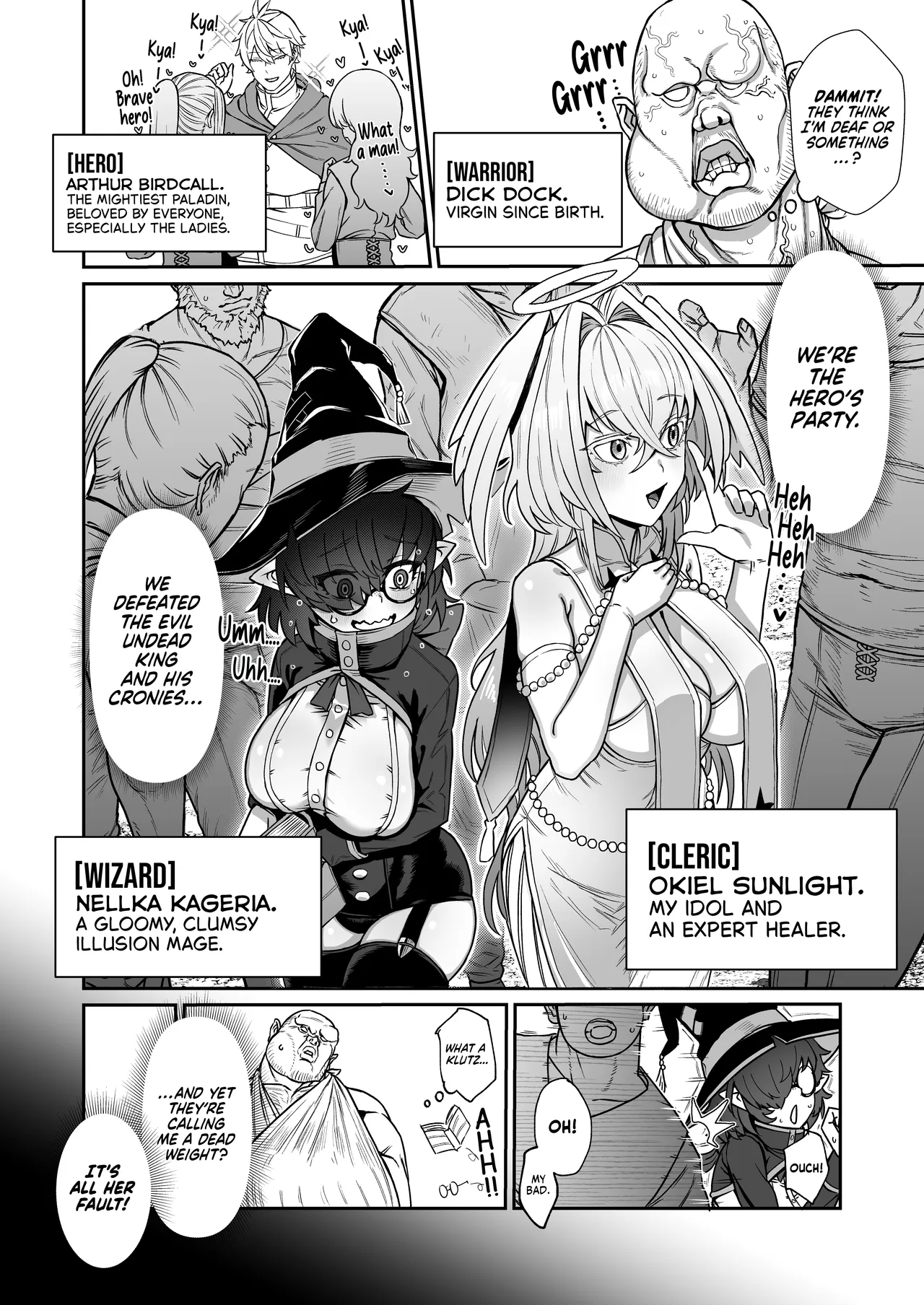 Substitute Sex With a Gloomy Wizard page 4