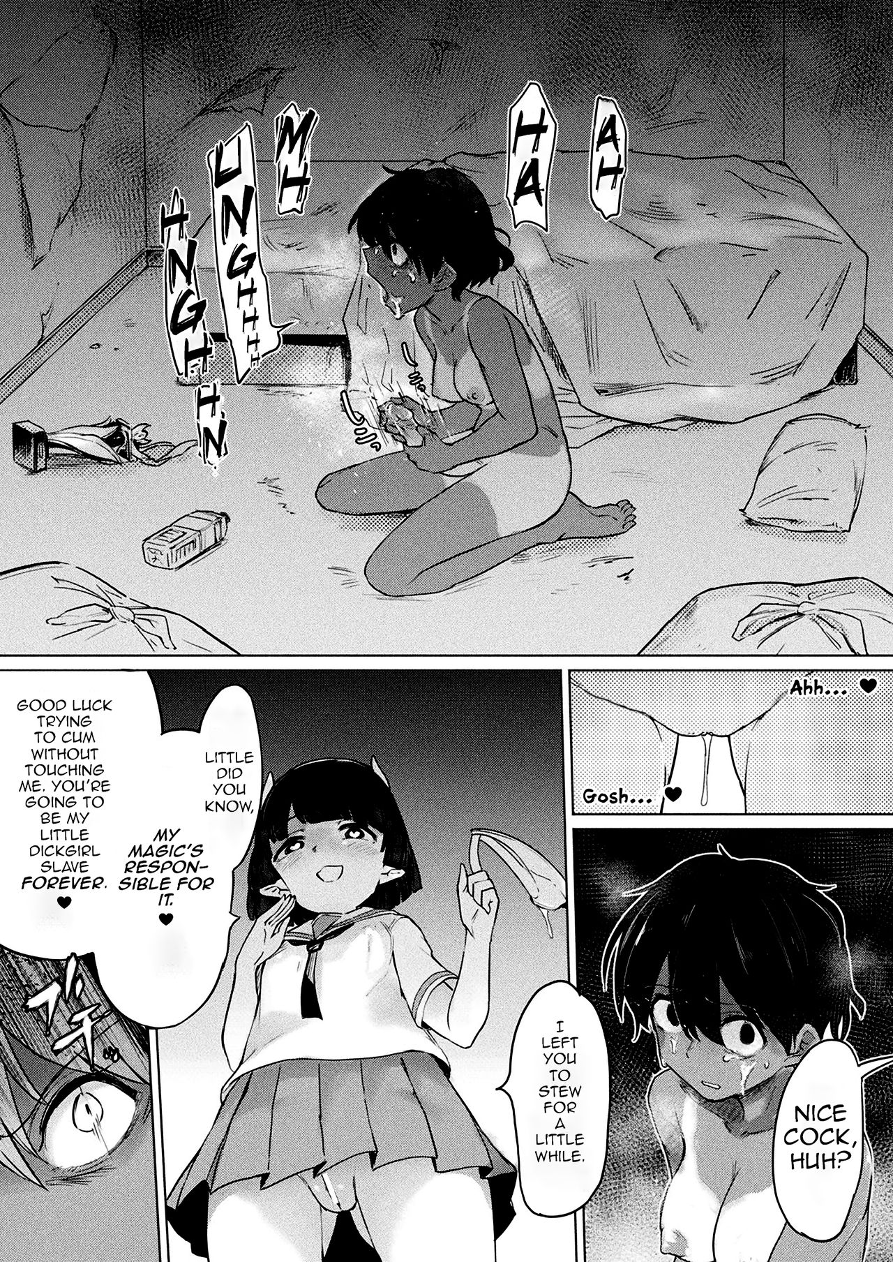 Succubus-chan to Futanari Mahou page 4