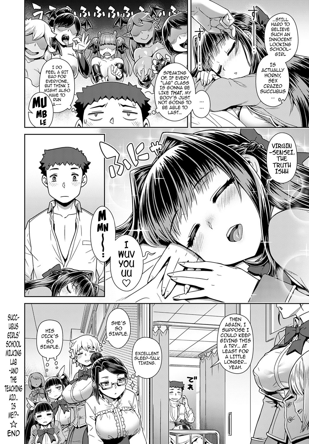 Succubus Girls’ School Milking Lab ~And the Teaching Aid… is Me!?~ page 31