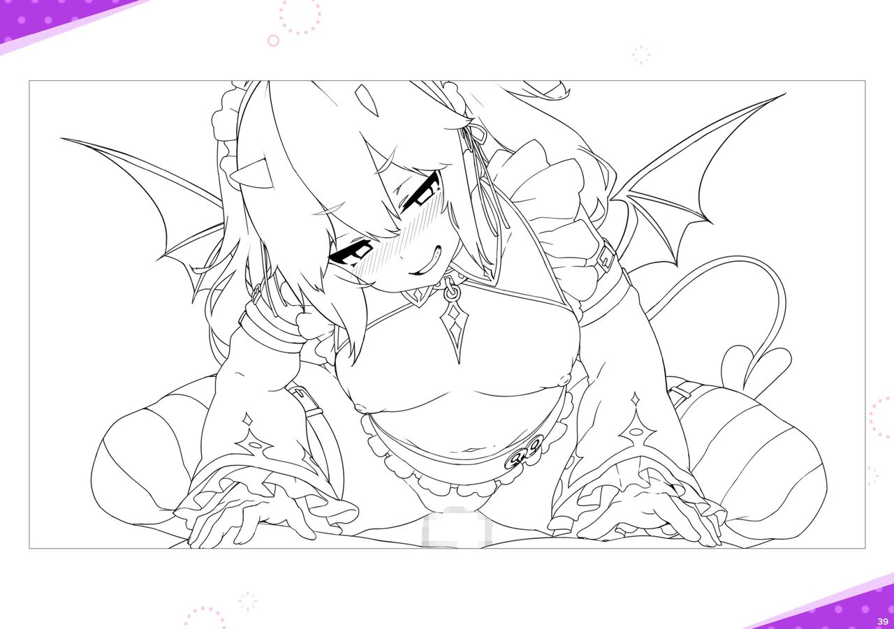 Succubus Maid's Sex Education Report Card page 39