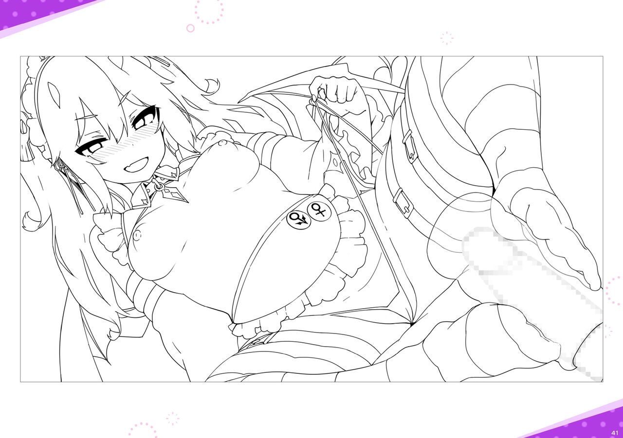 Succubus Maid's Sex Education Report Card page 41