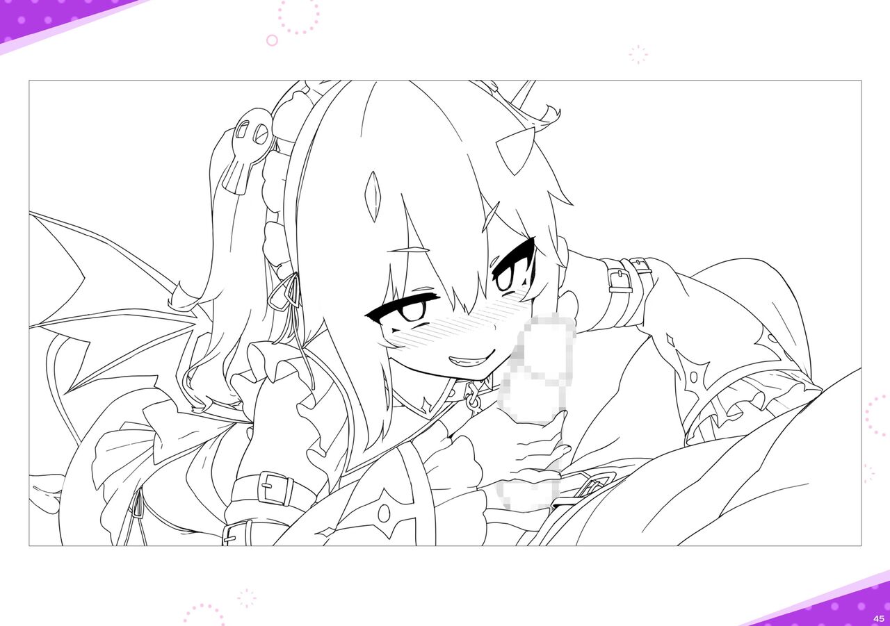 Succubus Maid's Sex Education Report Card page 45