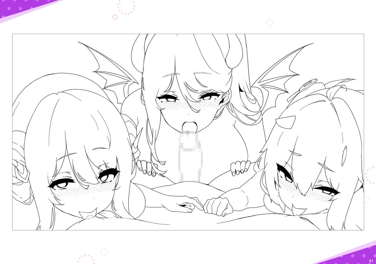 Succubus Maid's Sex Education Report Card page 51