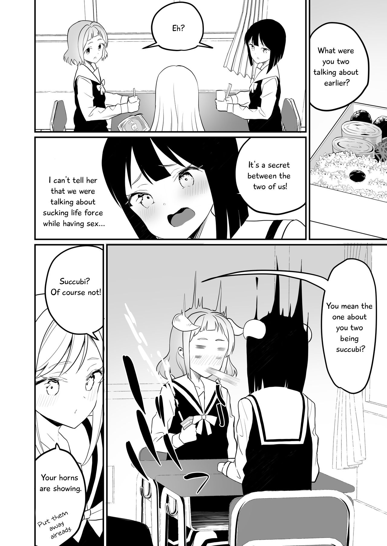 Succubus no Yuri na Hanashi 1 and 2 page 43