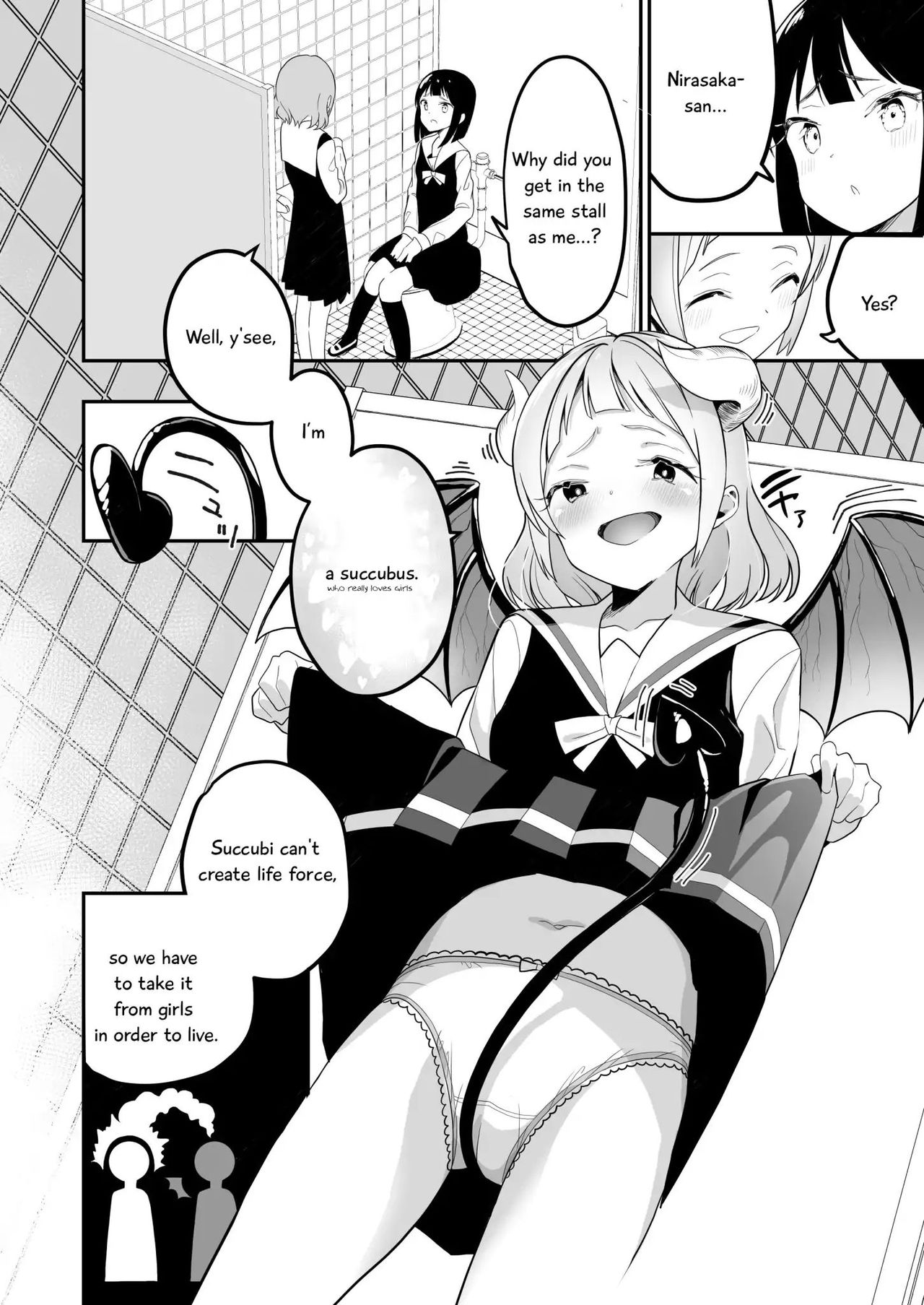 Succubus no Yuri na Hanashi 1 and 2 page 5