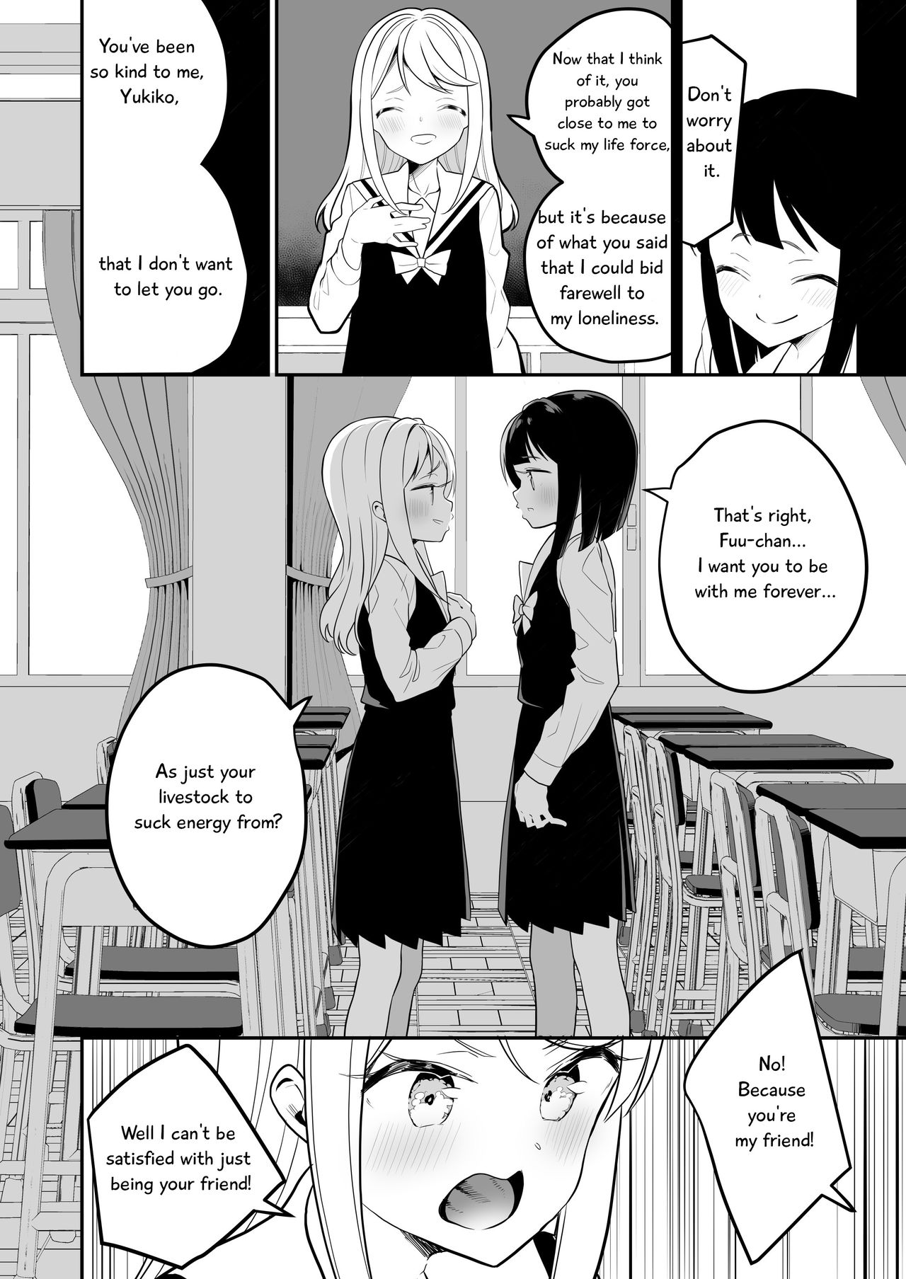 Succubus no Yuri na Hanashi 1 and 2 page 57