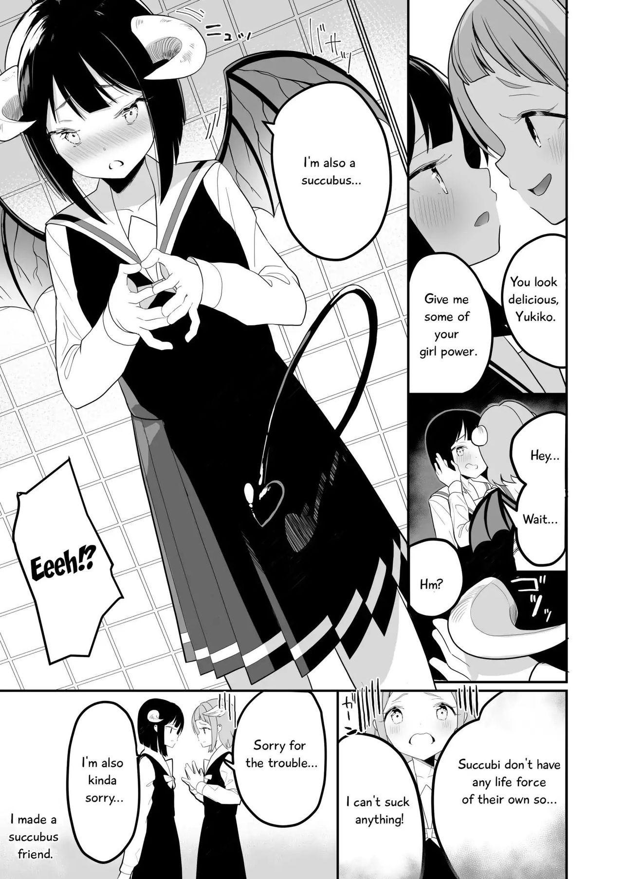 Succubus no Yuri na Hanashi 1 and 2 page 6