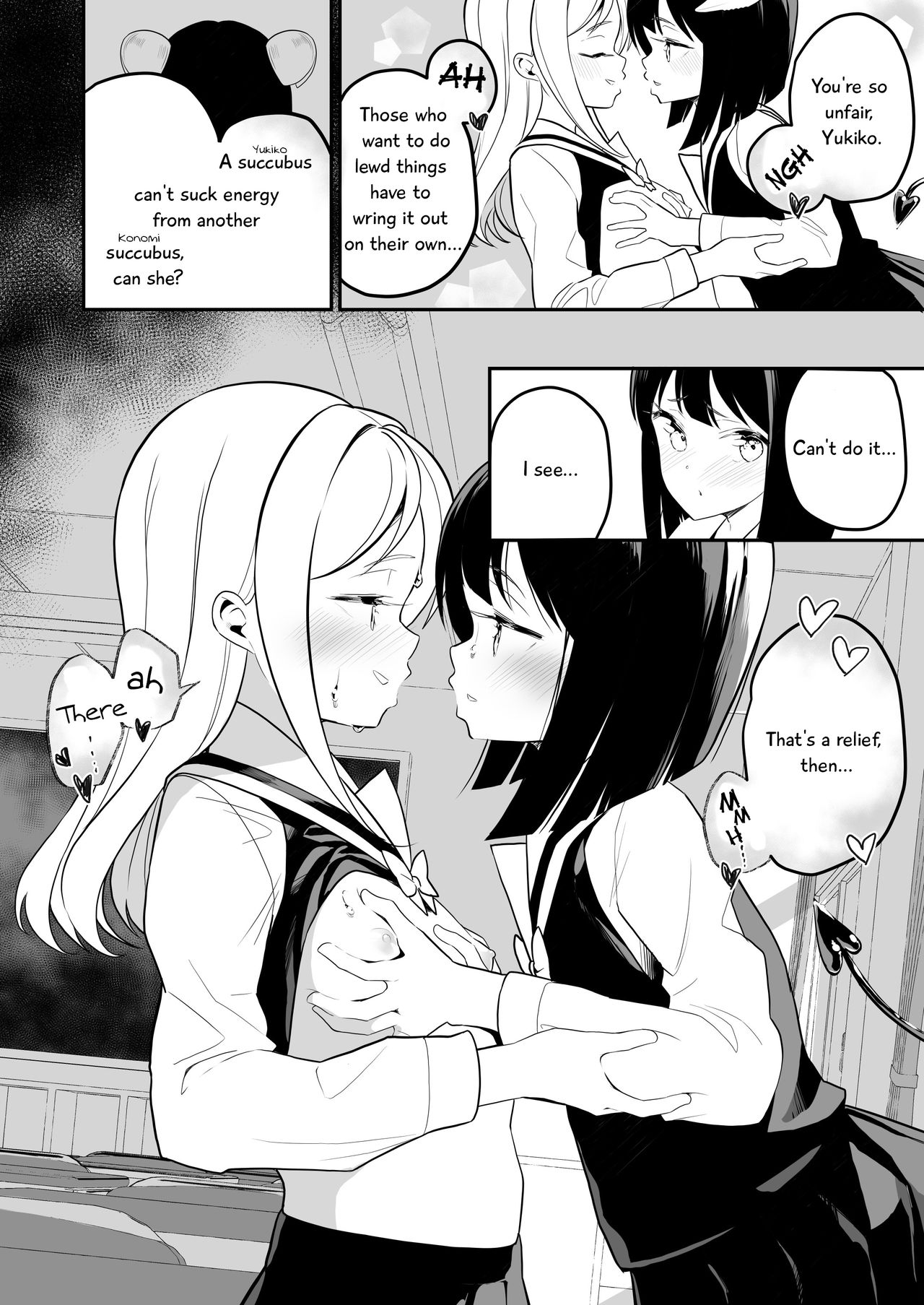 Succubus no Yuri na Hanashi 1 and 2 page 68