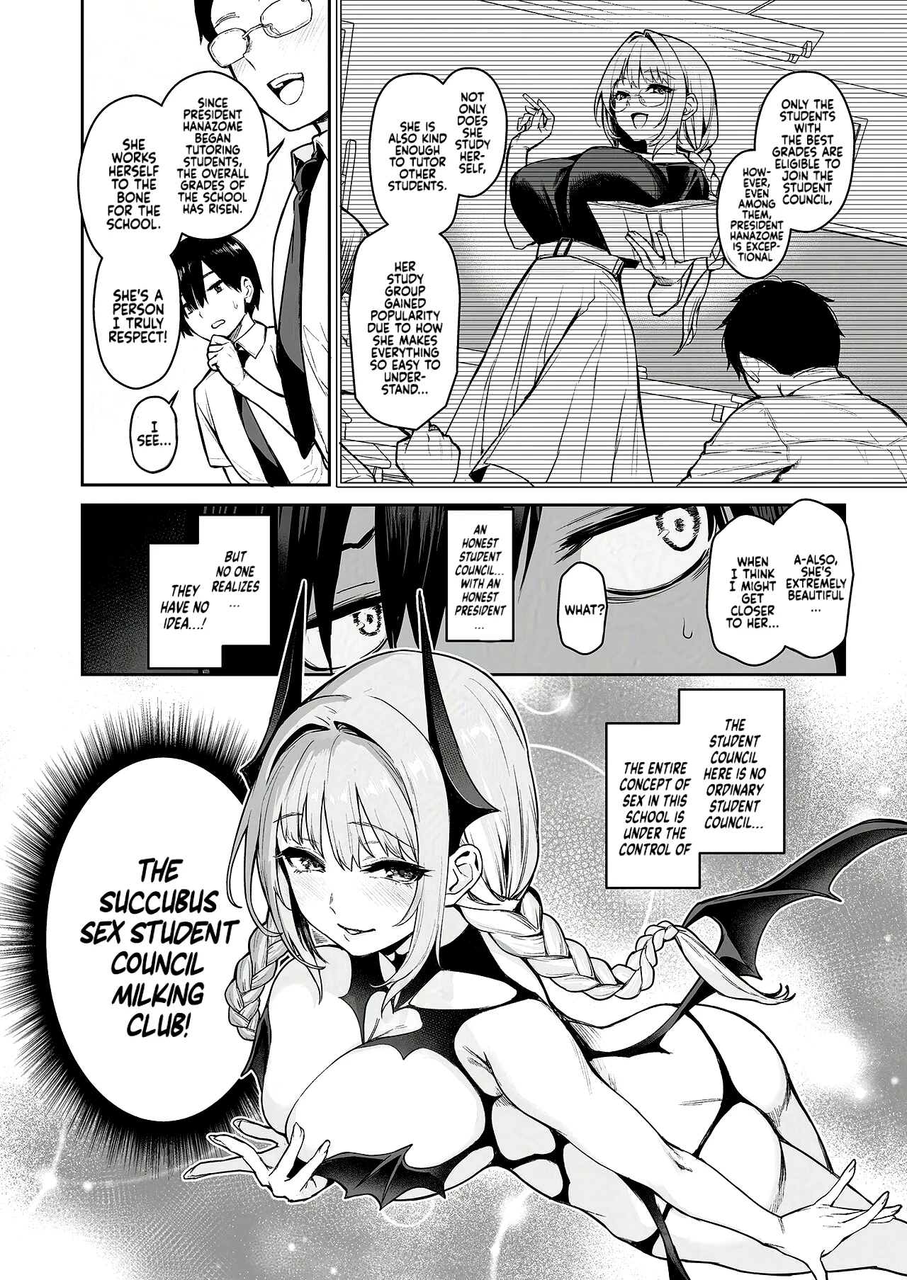 Succubus Student Council Milking Club 2 Version NOA page 3