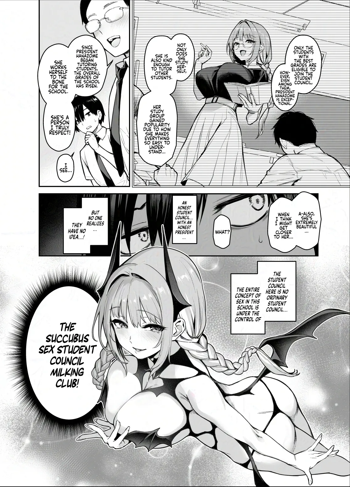 Succubus Student Council Milking Club 2 Version NOA page 4