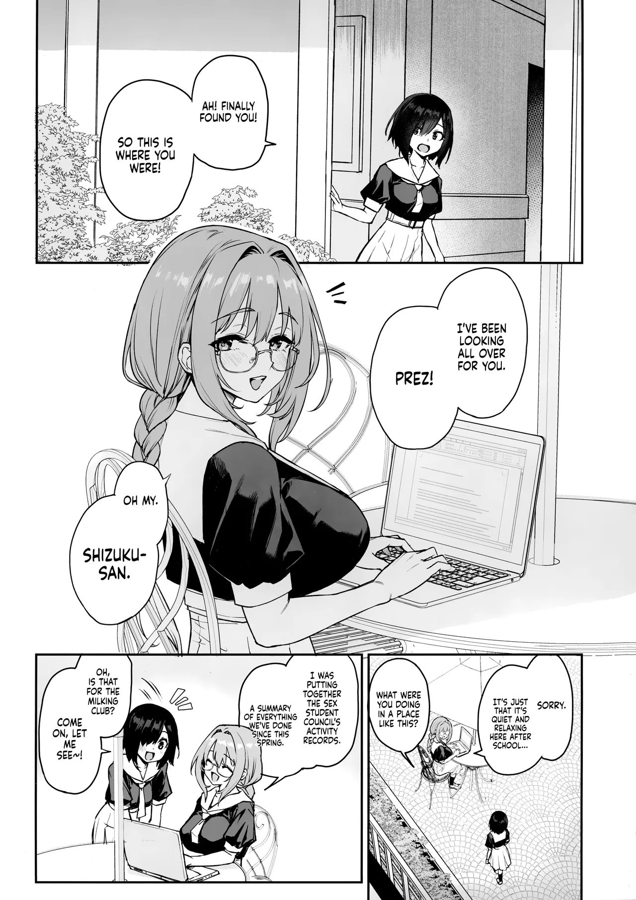 Succubus Student Council Milking Club 3.5 -Activity Records- page 2