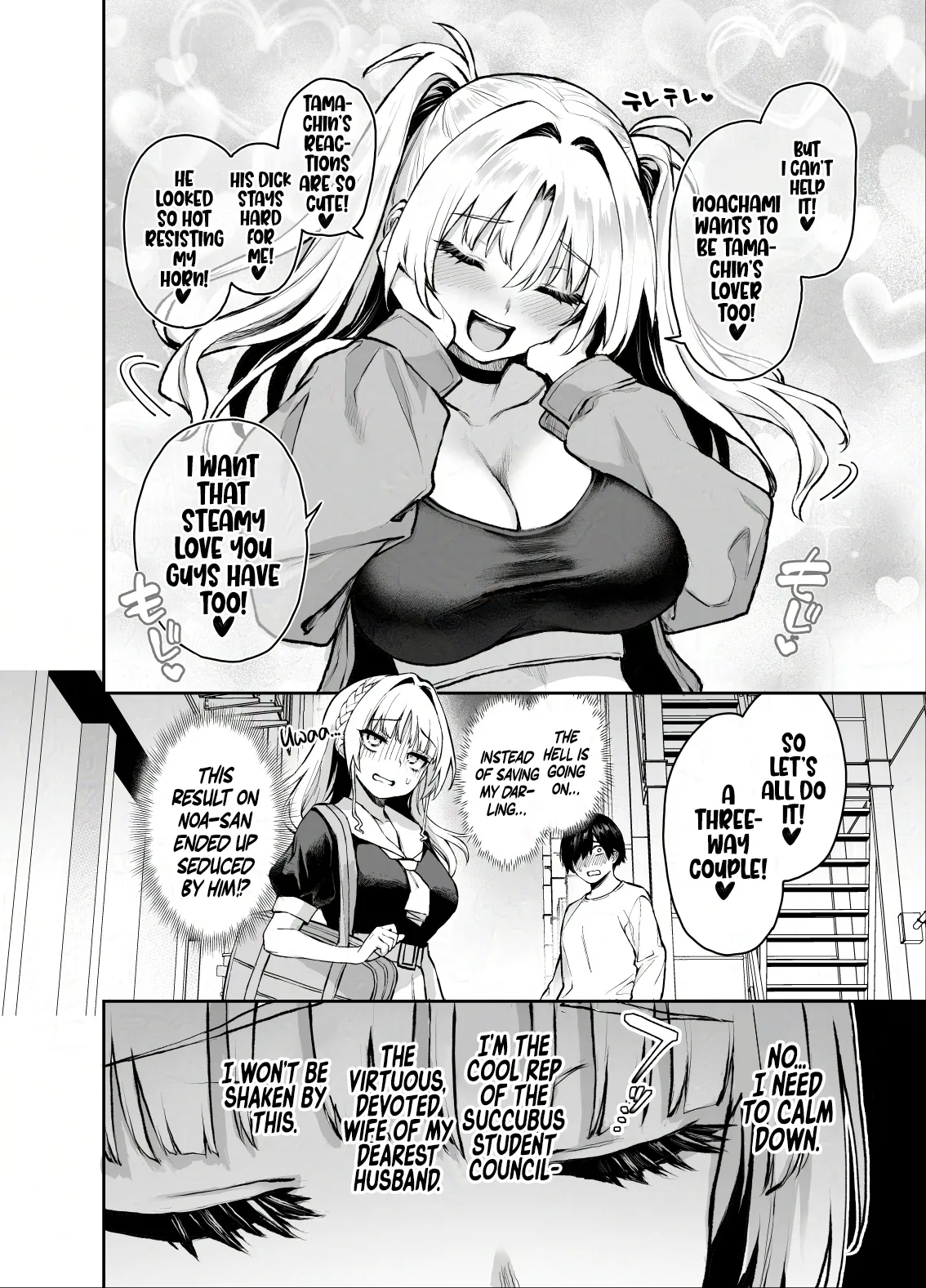 Succubus Student Council Milking Club 3 page 6