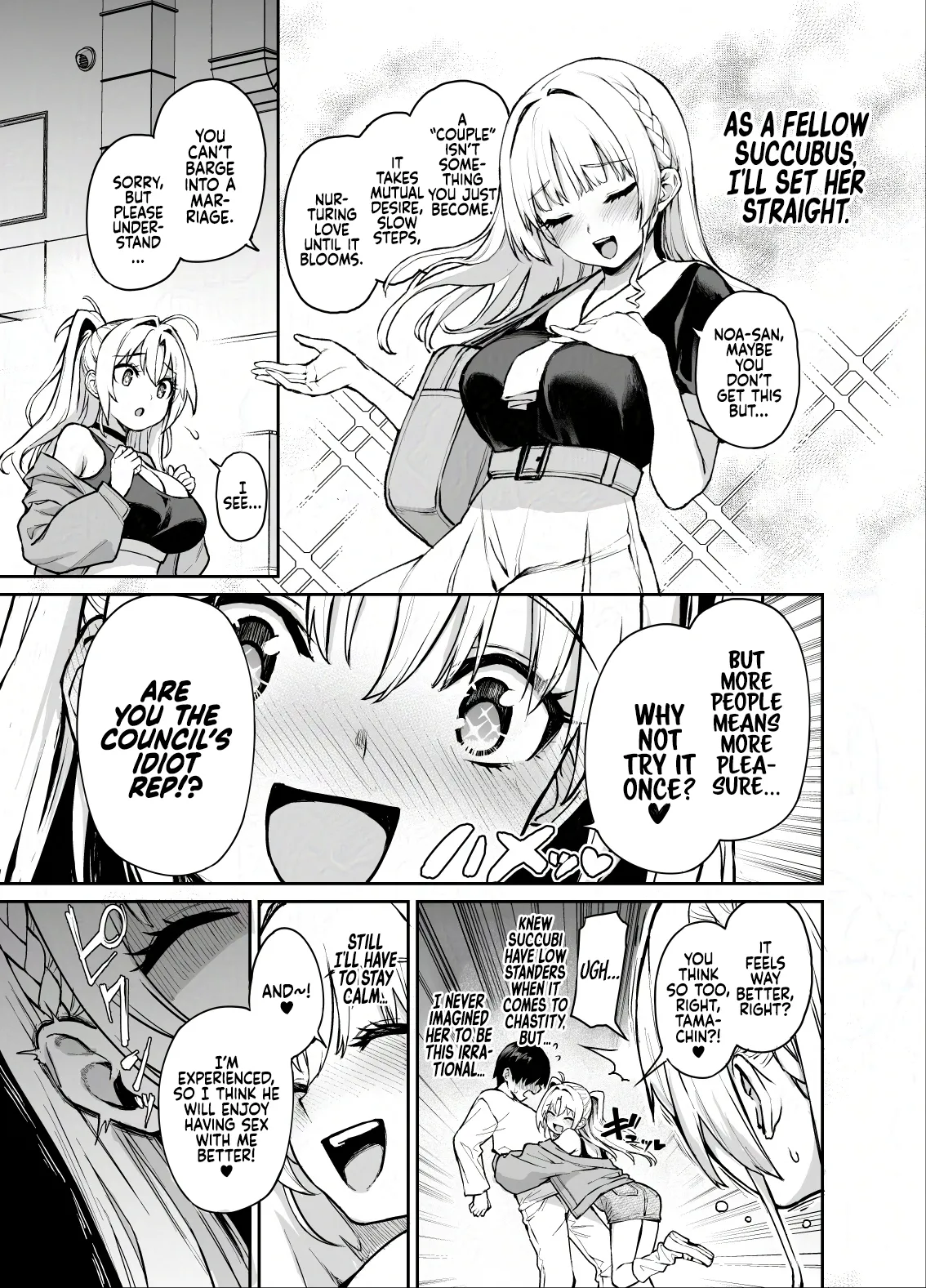Succubus Student Council Milking Club 3 page 7